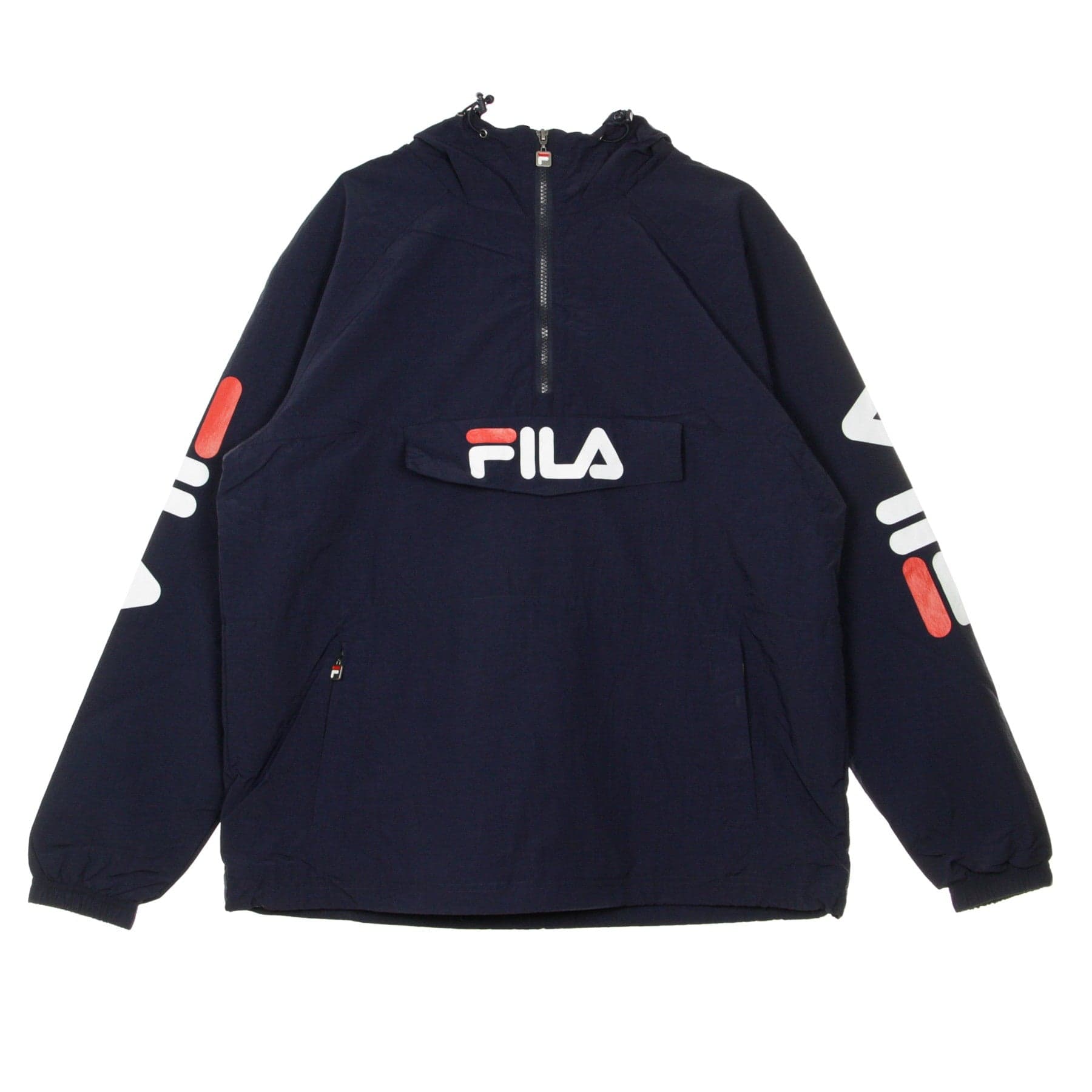 FILA Giacca a Vento Infilabile Uomo Ladislaus Black Iris - 4
