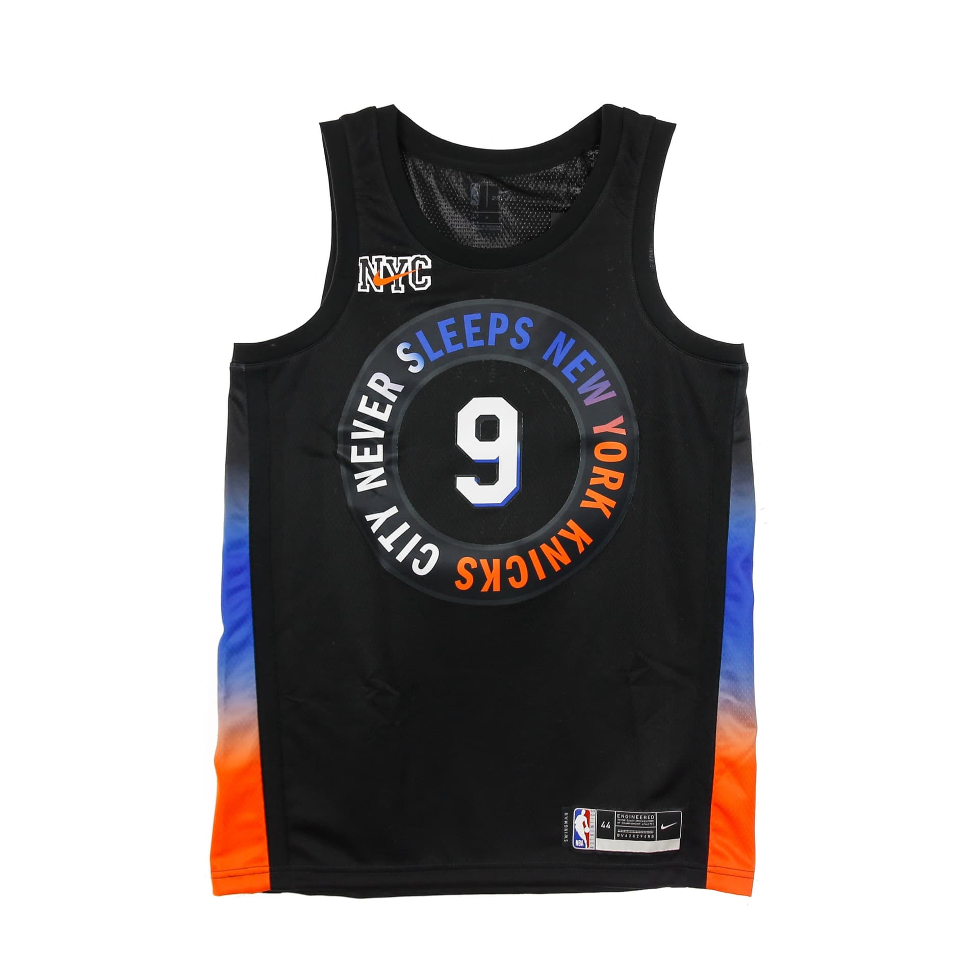 NIKE NBA Canotta Basket Uomo Nba Swingman Jersey City Edition 2020 No 9 Rowan Alexander Barrett Neykni Black - 4