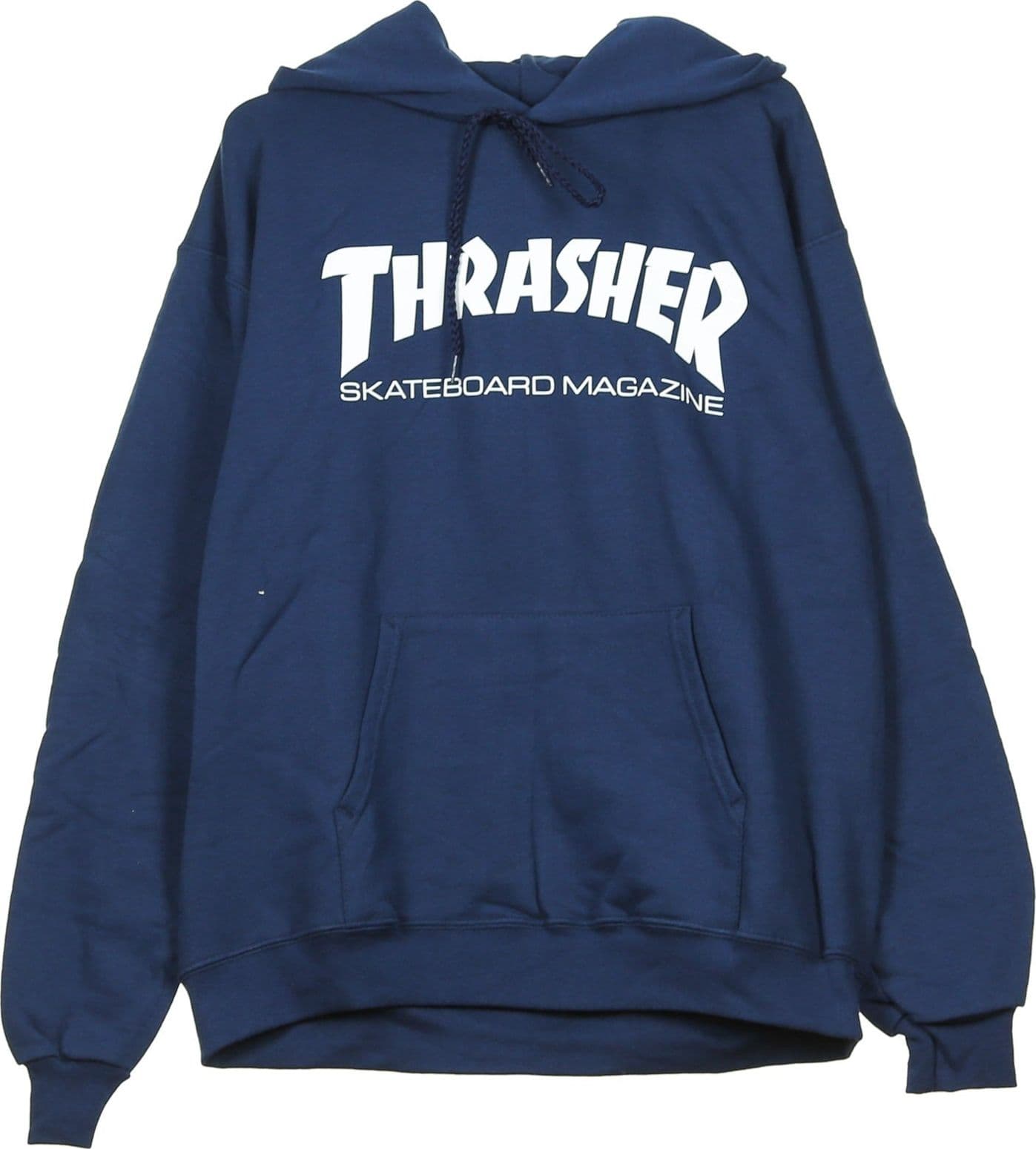 THRASHER Felpa Cappuccio Uomo Skatemag Hood Navy/white – XL – giacca