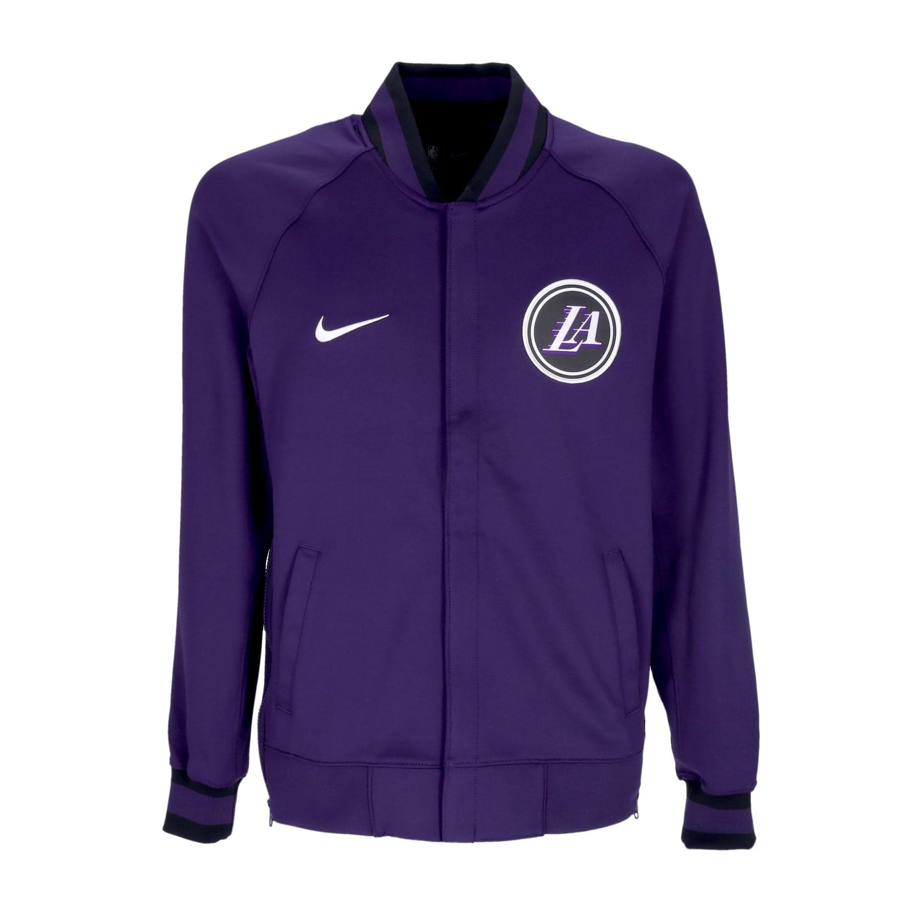 NIKE NBA Felpa Leggera College Uomo Nba City Edition Dri-fit Showtime Full-zip Jacket Loslak Ink/ink/ink/white - 4