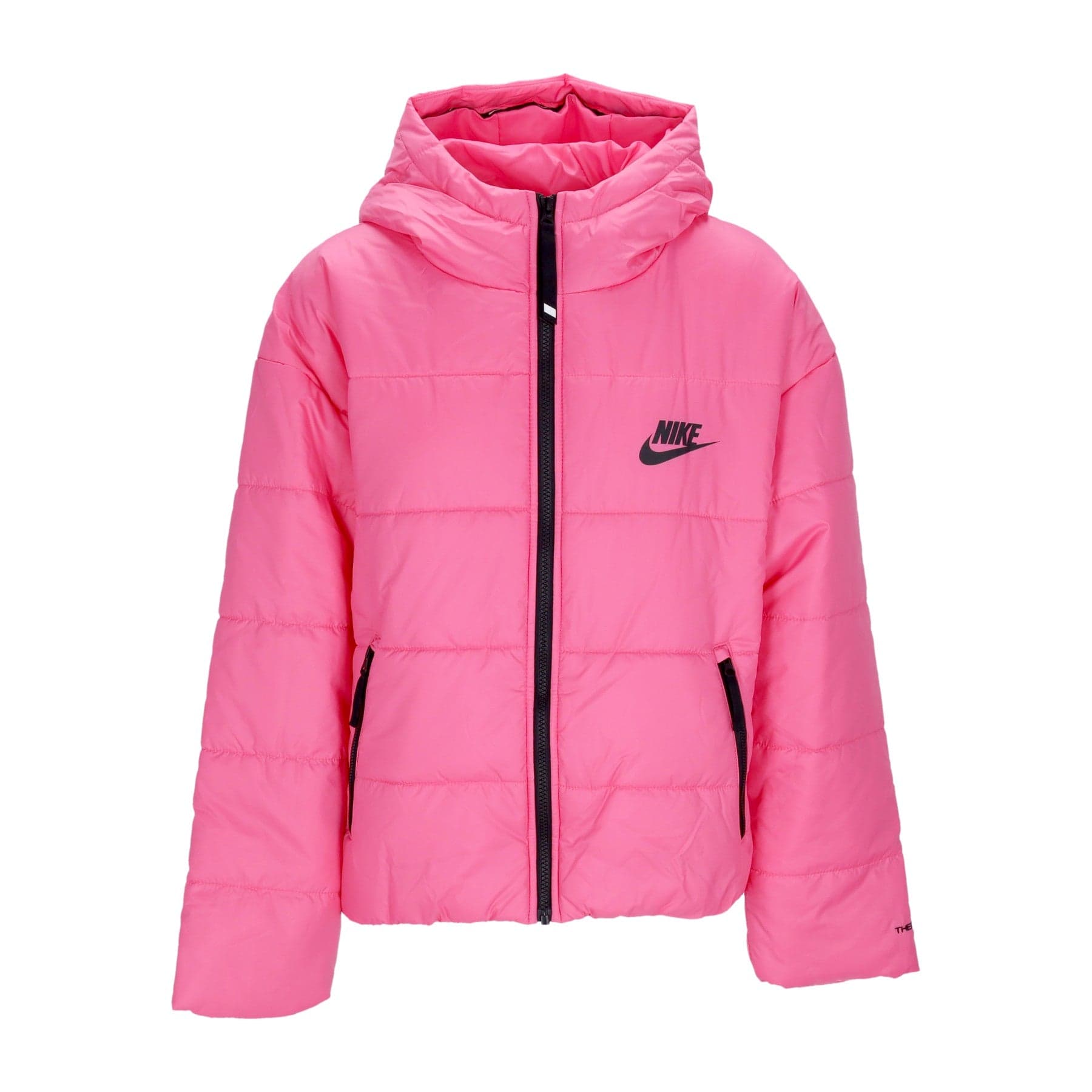 Nike Piumino Donna W Therma Fit Repel Hooded Jacket Pinksicle/black/black - 4