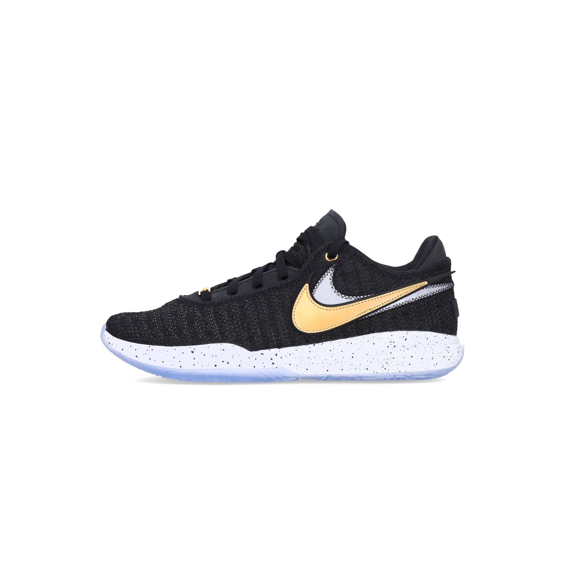 NIKE NBA Scarpa Basket Uomo Lebron Xx Black/metallic Gold/white/pure Platinum - 7