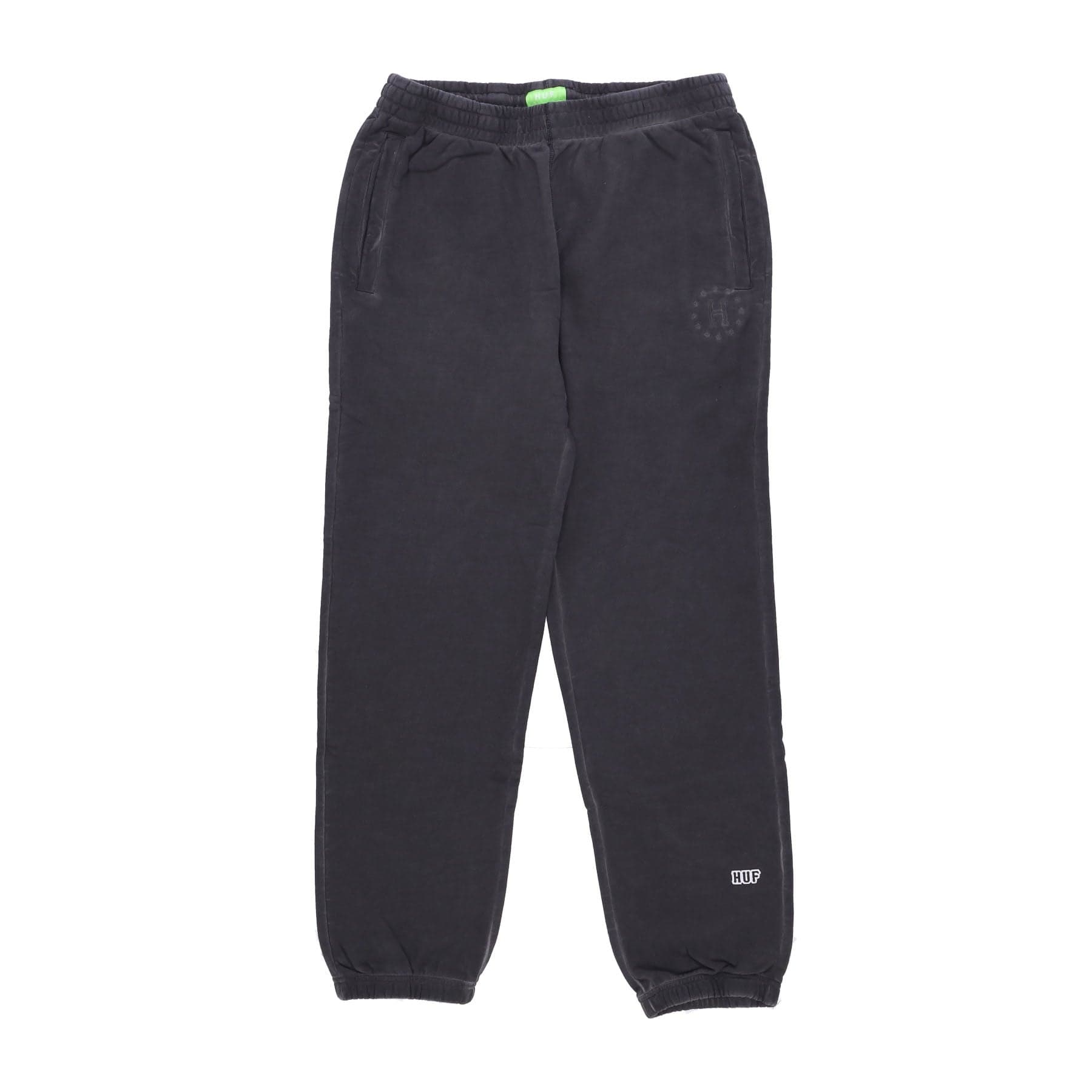 HUF Pantalone Tuta Felpato Uomo 12 Galaxies Faded Fleece Pant Gun Metal - 3