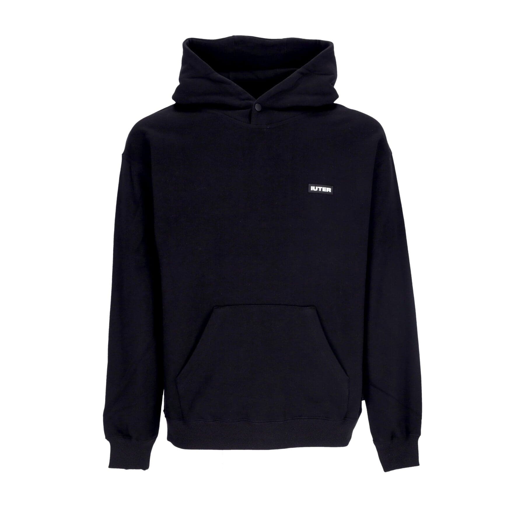 IUTER Felpa Leggera Cappuccio Uomo Family Hoodie Black - 3