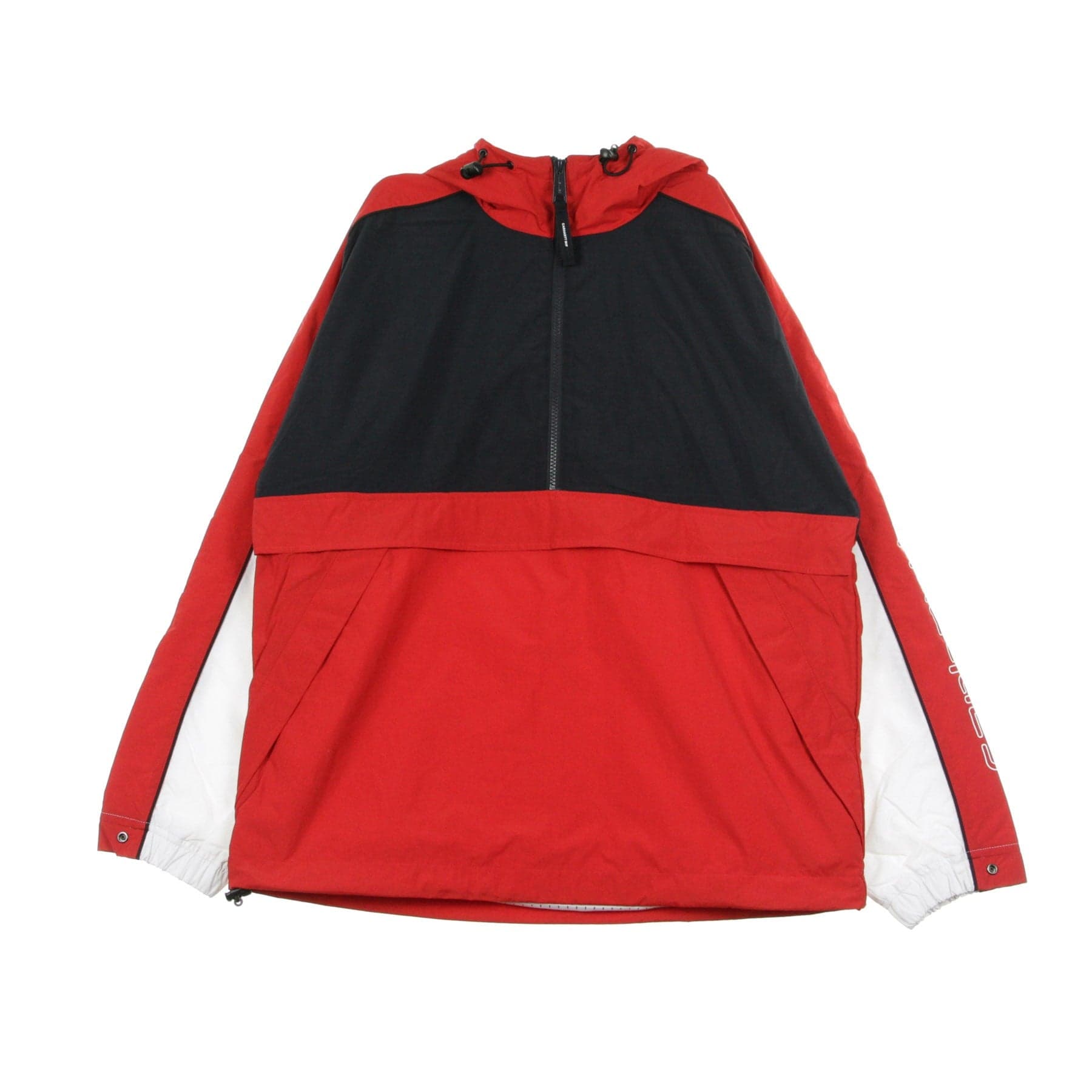 CARHARTT WIP Giacca a Vento Infilabile Uomo Terrace Pullover Dark Navy/cardinal/white - 5