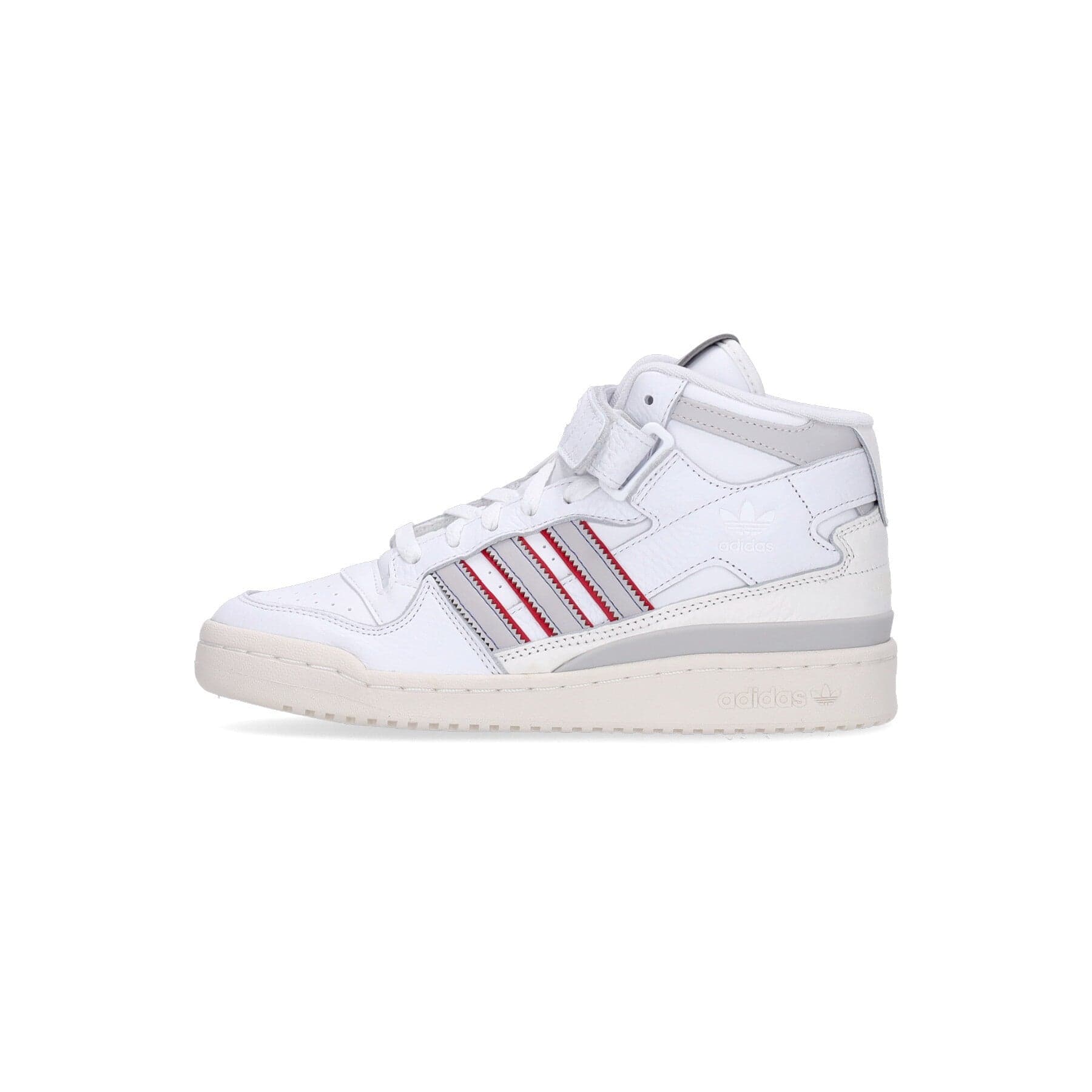 Adidas Scarpa Basket Uomo Forum Mid Cloud White/grey One/blue - 11