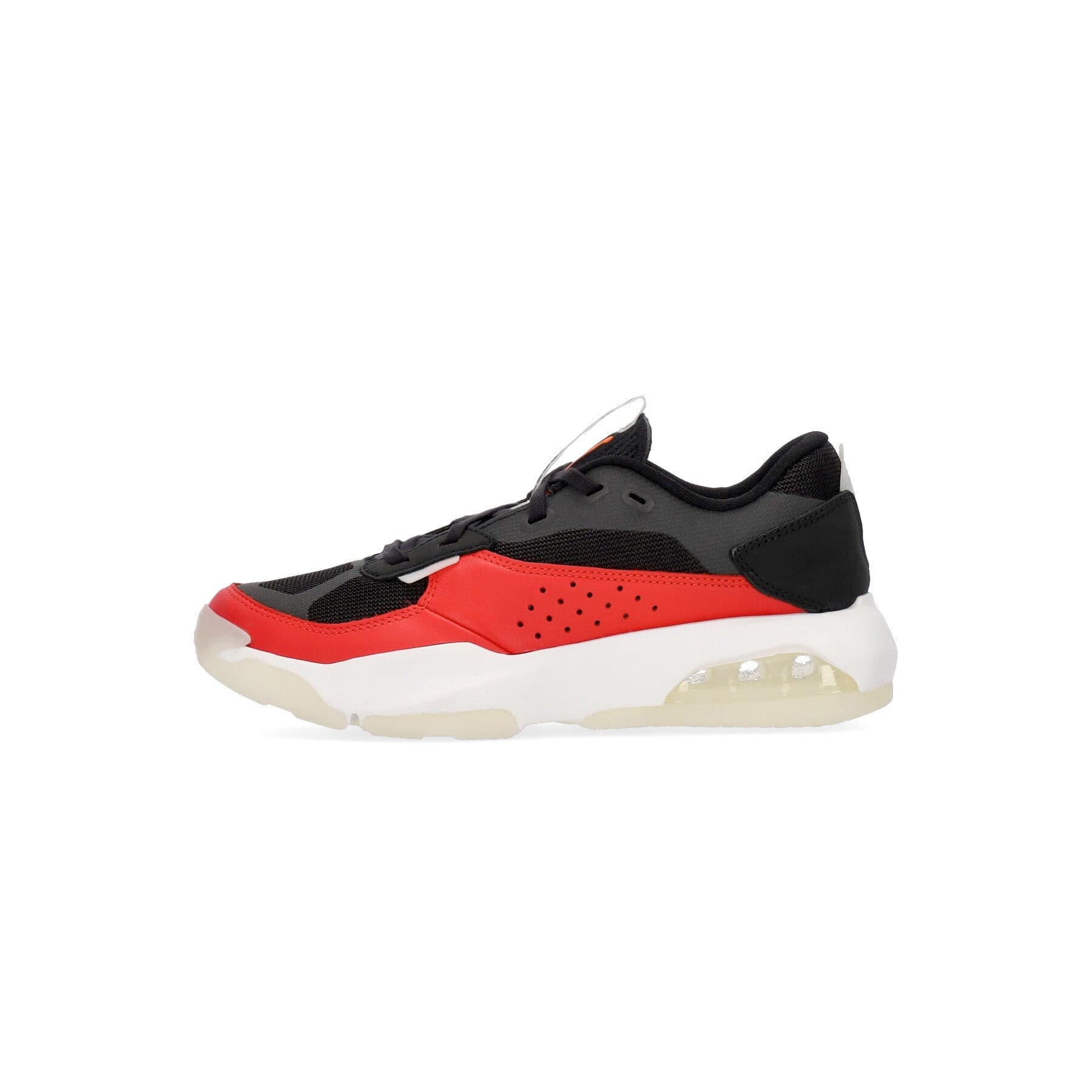 JORDAN Scarpa Bassa Uomo Jordan Air 200e Black/total Orange/chile Red/photon Dust - 10