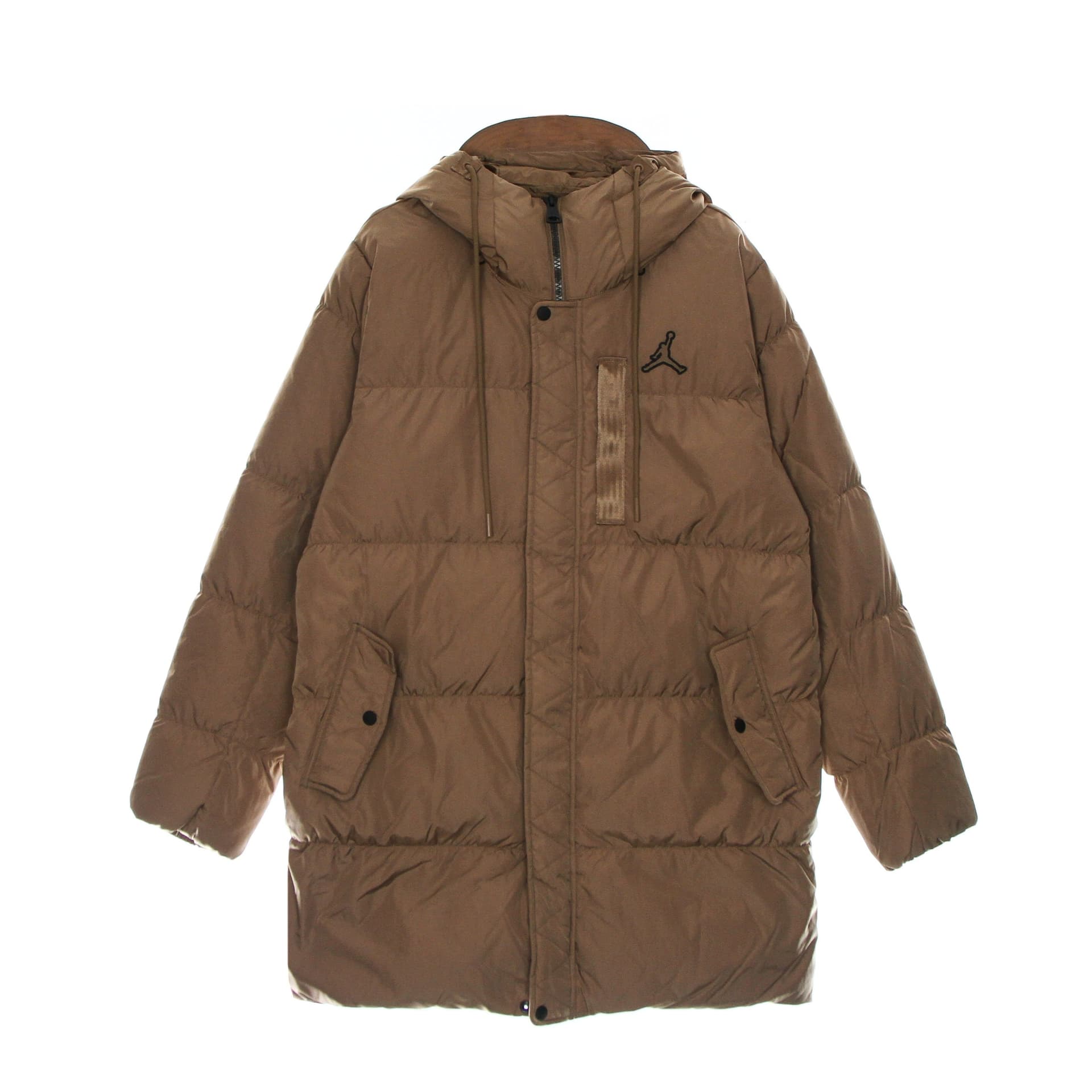 JORDAN Piumino Lungo Uomo Essential Statement Down Parka Archaeo Brown - 6