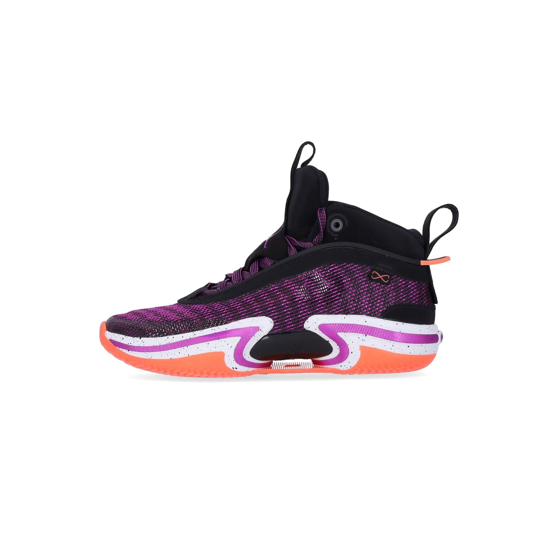 JORDAN Scarpa Basket Uomo Air Jordan Xxxvi Black/hyper Violet/white/bright Mango - 11