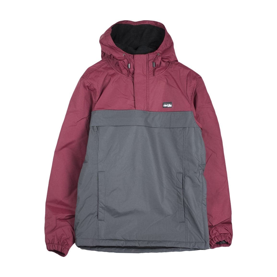 IRIEDAILY Giaccone Infilabile Uomo Insulaner Breaker Anthracite Red - 3