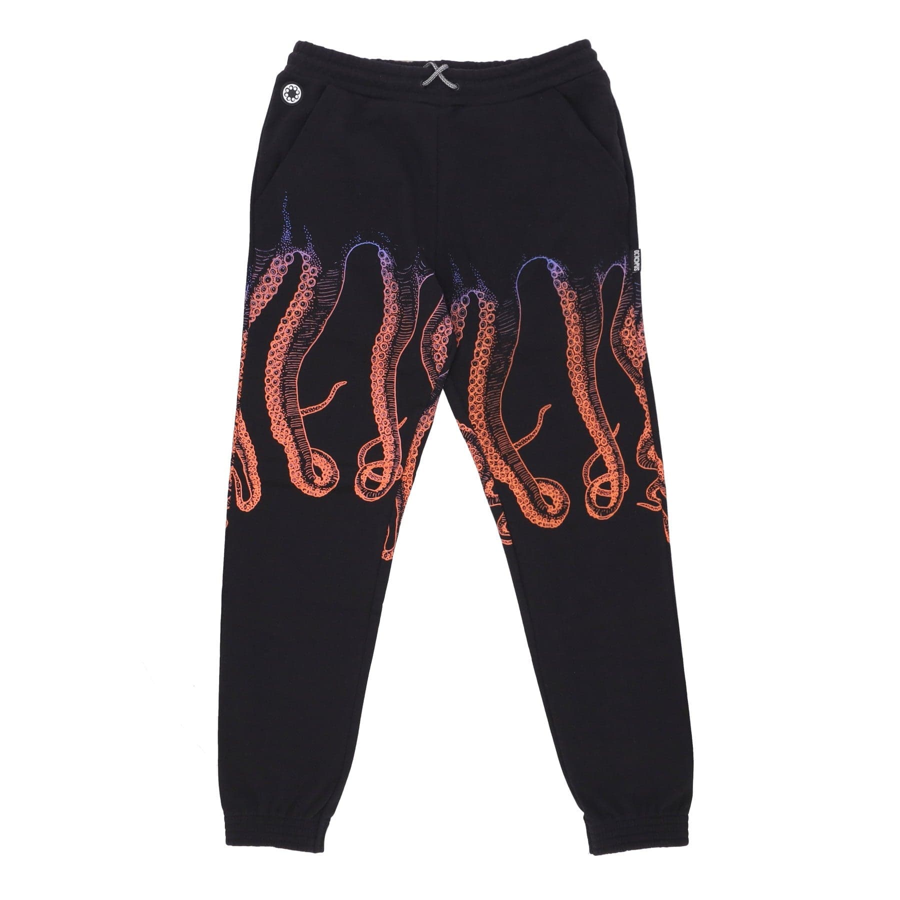 OCTOPUS Pantalone Tuta Felpato Uomo Gradient Sweatpant Black - 4