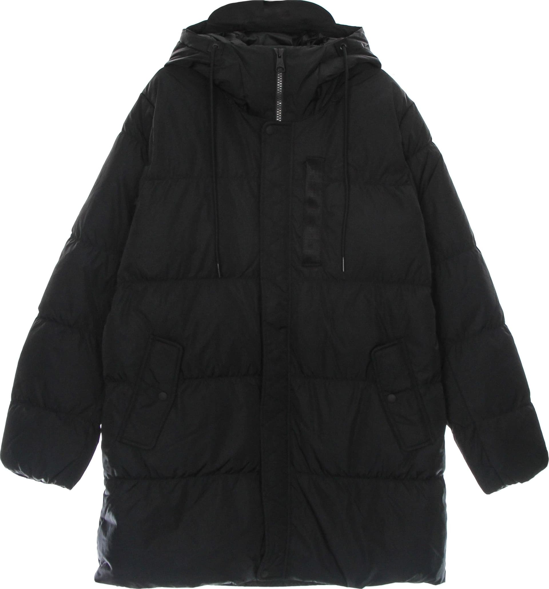 JORDAN Piumino Lungo Uomo Essential Statement Down Parka Black – giacca