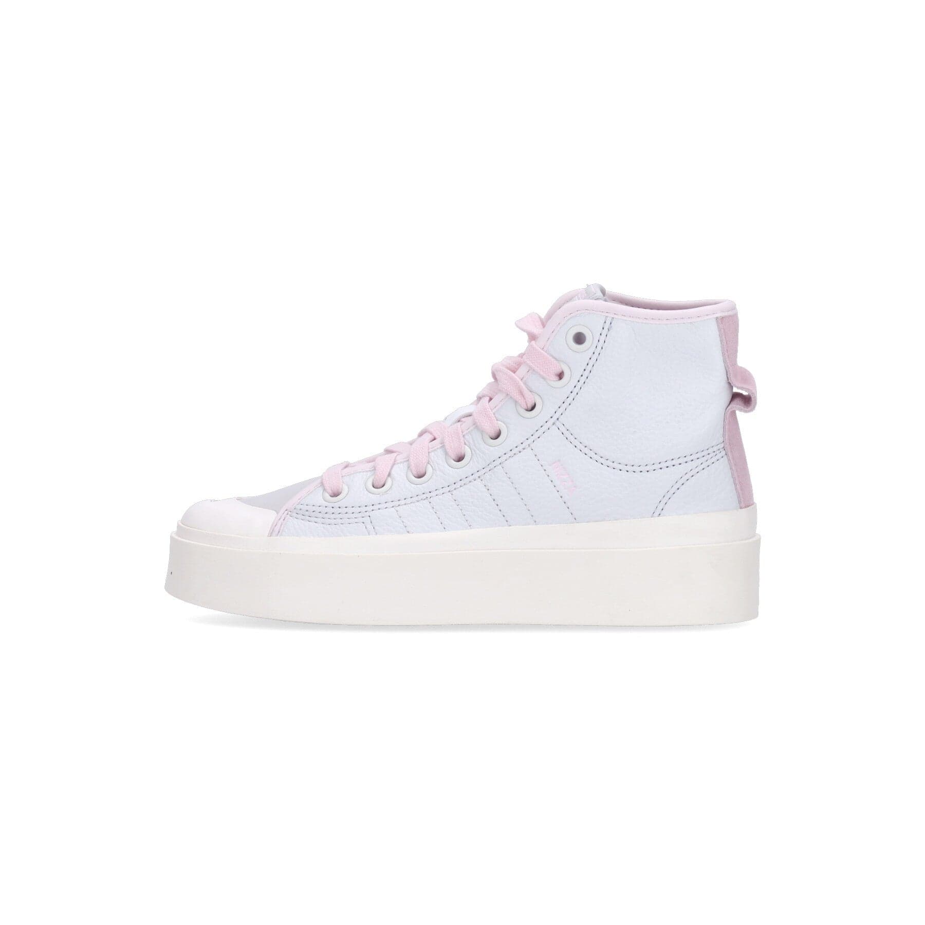 Adidas Scarpa Alta Donna Nizza Bonega Mid Crystal White/cloud White/almost Pink - 10