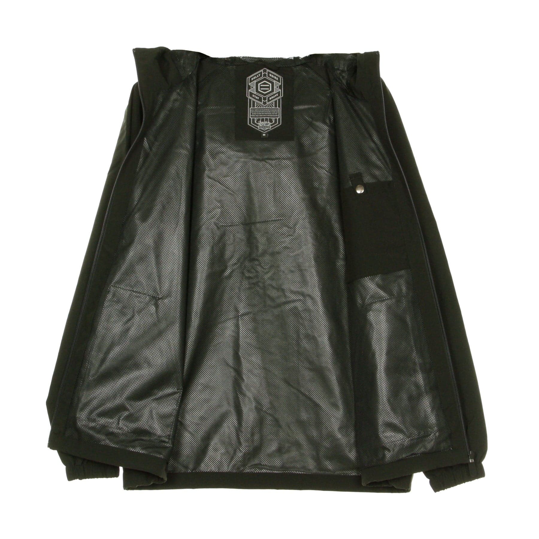 DOLLY NOIRE Giacca a Vento Uomo Full Zip Light Black - 7