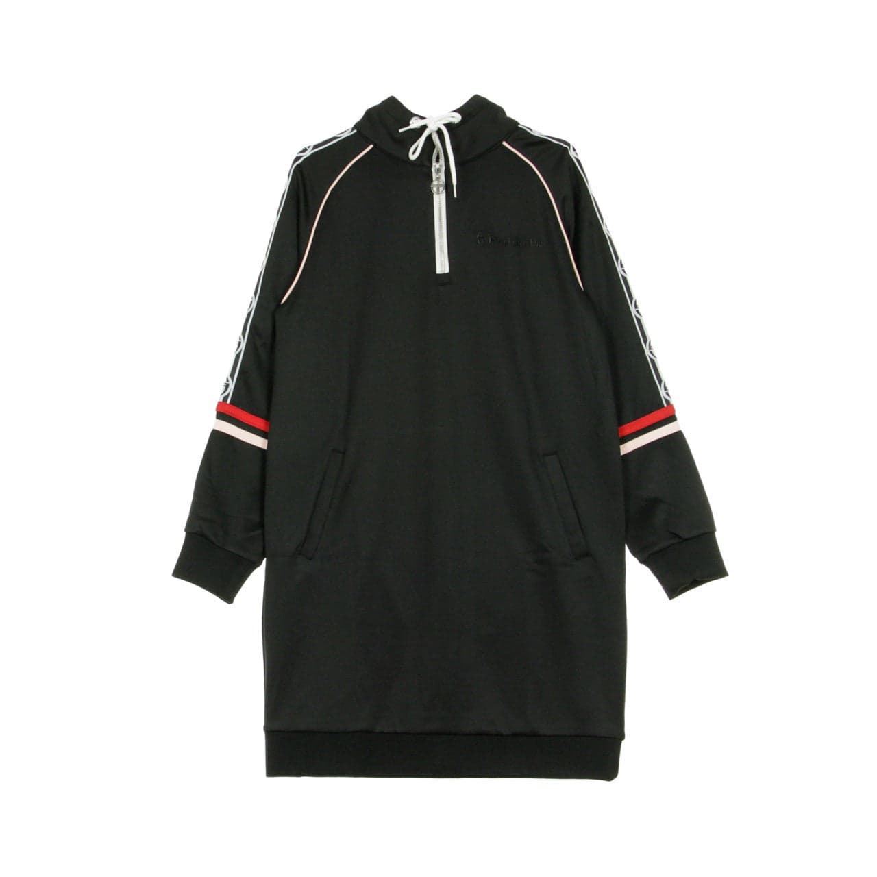 SERGIO TACCHINI Vestito Donna Daisy Track Dress Black/pink Cream - 4