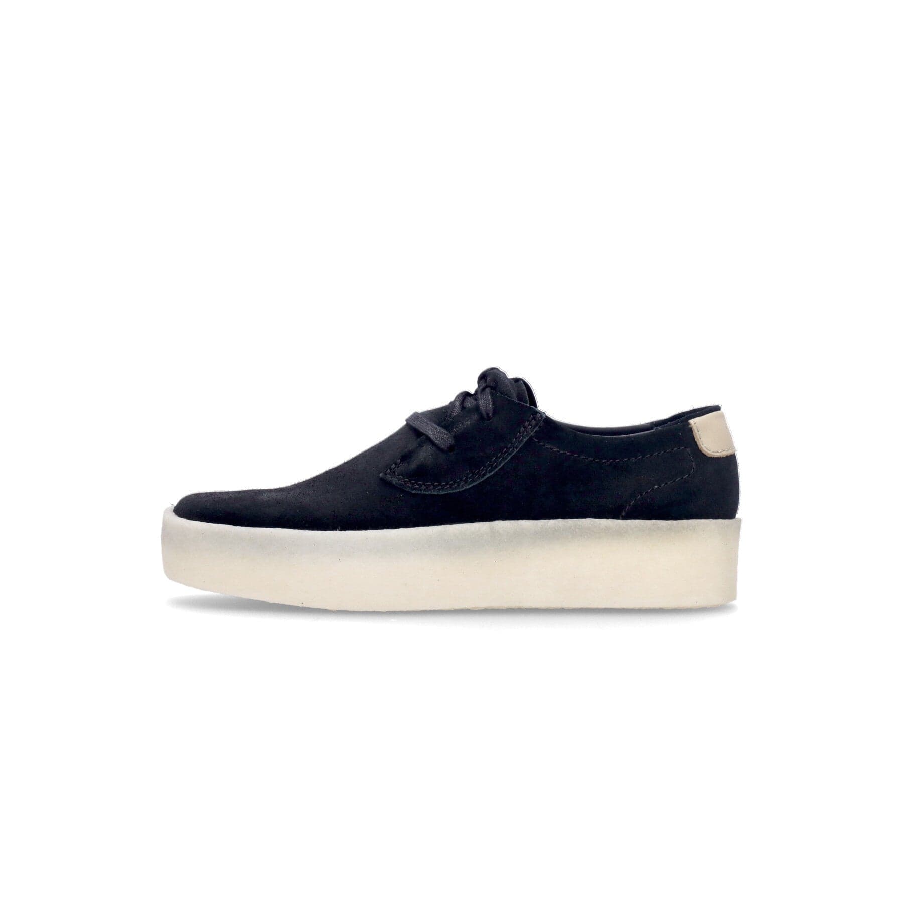 CLARKS Scarpa Lifestyle Uomo Ashcott Cup Black Suede - 8