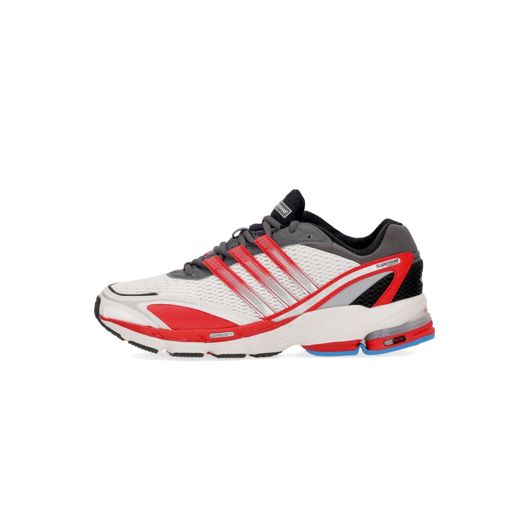 Adidas Scarpa Bassa Uomo Supernova Cushion 7 Grey Five/crystal White/vivid Red - 10