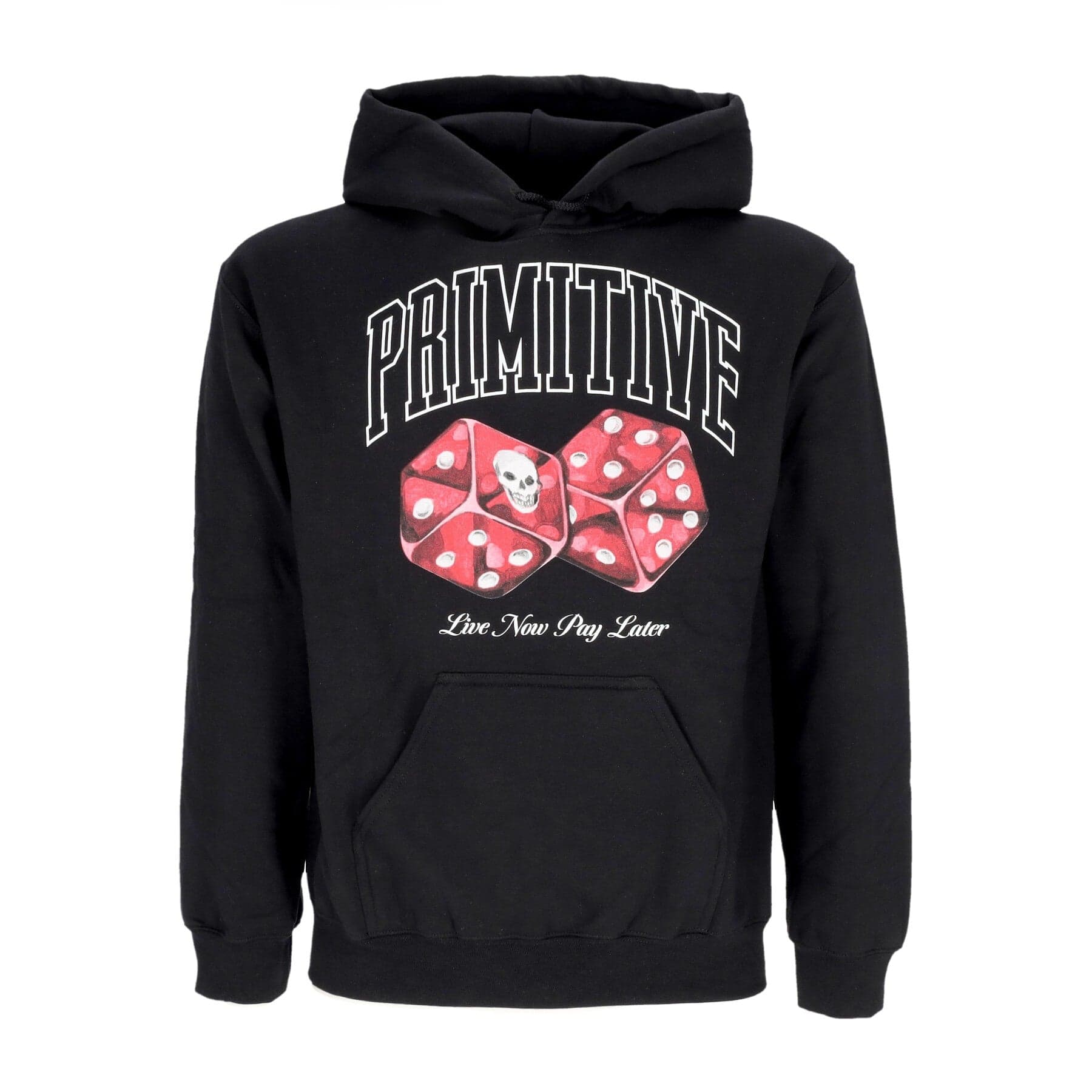 PRIMITIVE Felpa Cappuccio Uomo Payday Hoodie Black - 3