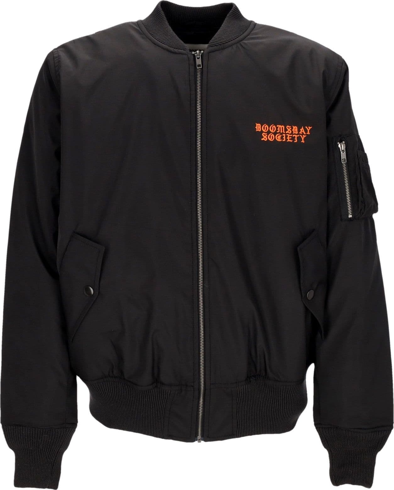 DOOMSDAY Giubbotto Bomber Uomo Dirty Hands Bomber Jacket Black – XL – giacca