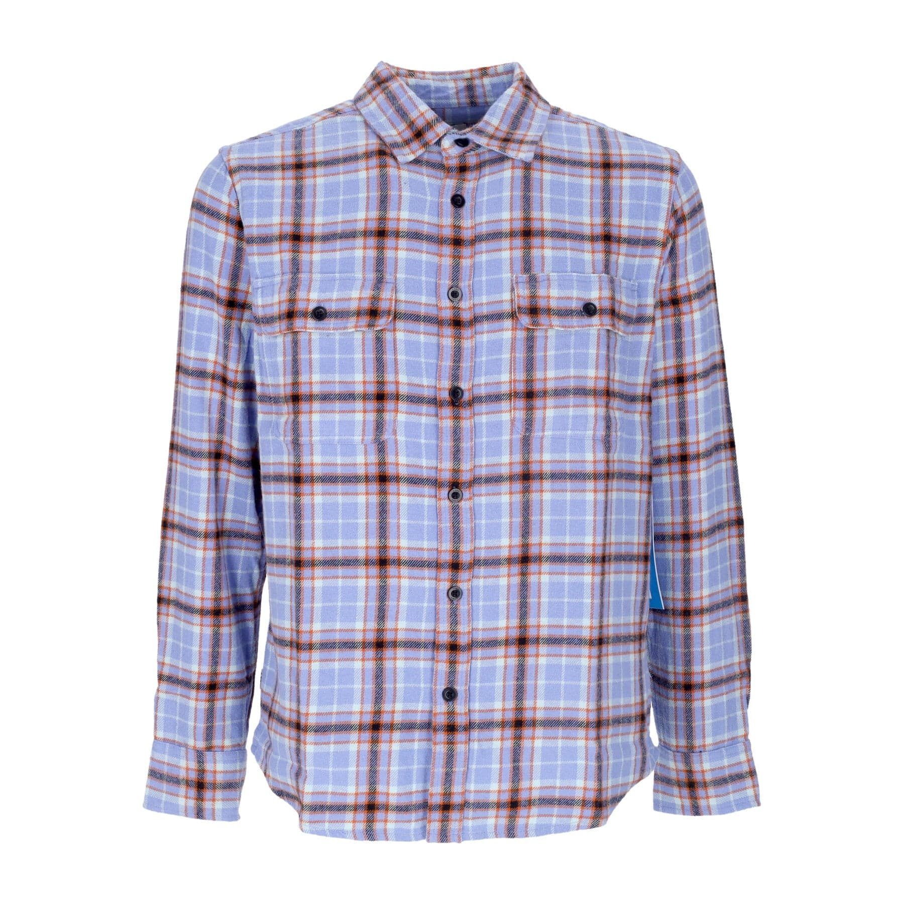 OBEY Camicia Manica Lunga Uomo Cole Woven L/s Digital Violet Multi - 3