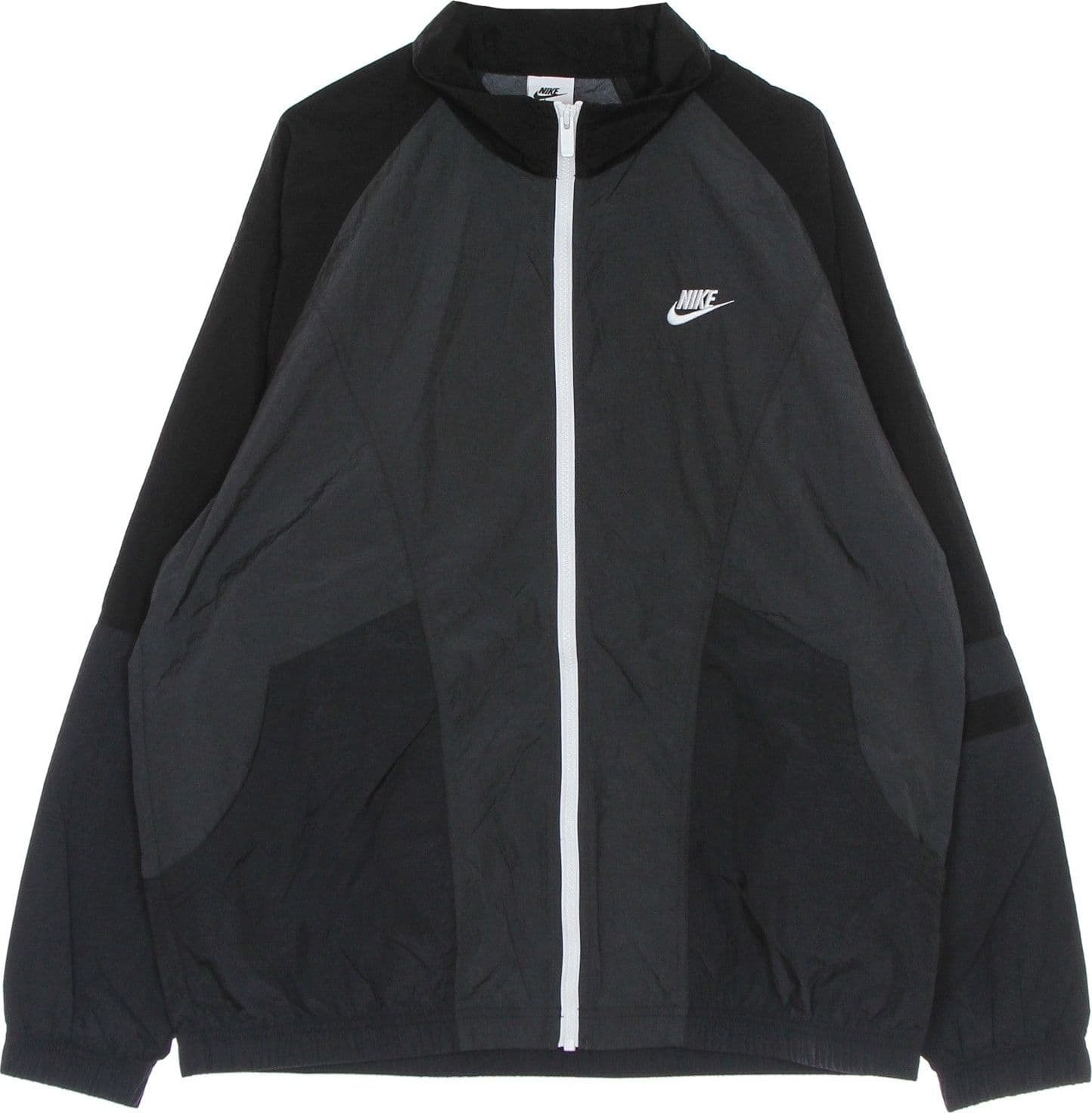 Nike Giacca Tuta Uomo Trend Unlined Jacket Anthracite/black/off Noir/white – grigio