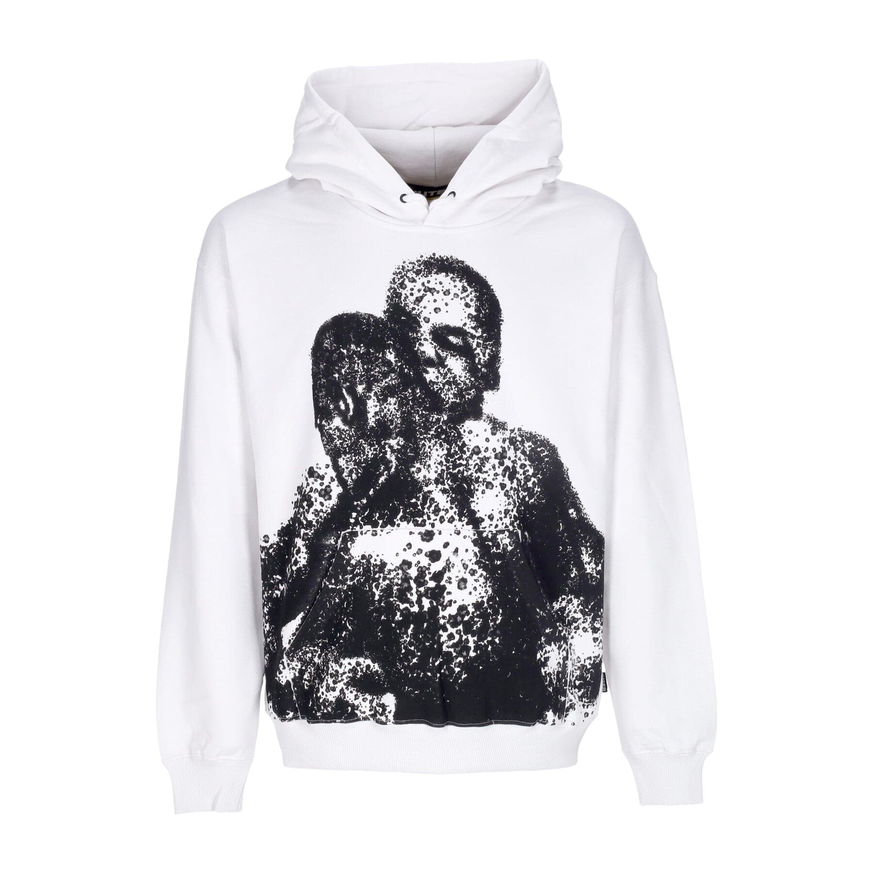 IUTER Felpa Leggera Cappuccio Uomo Heavyweight Hoodie White - 3