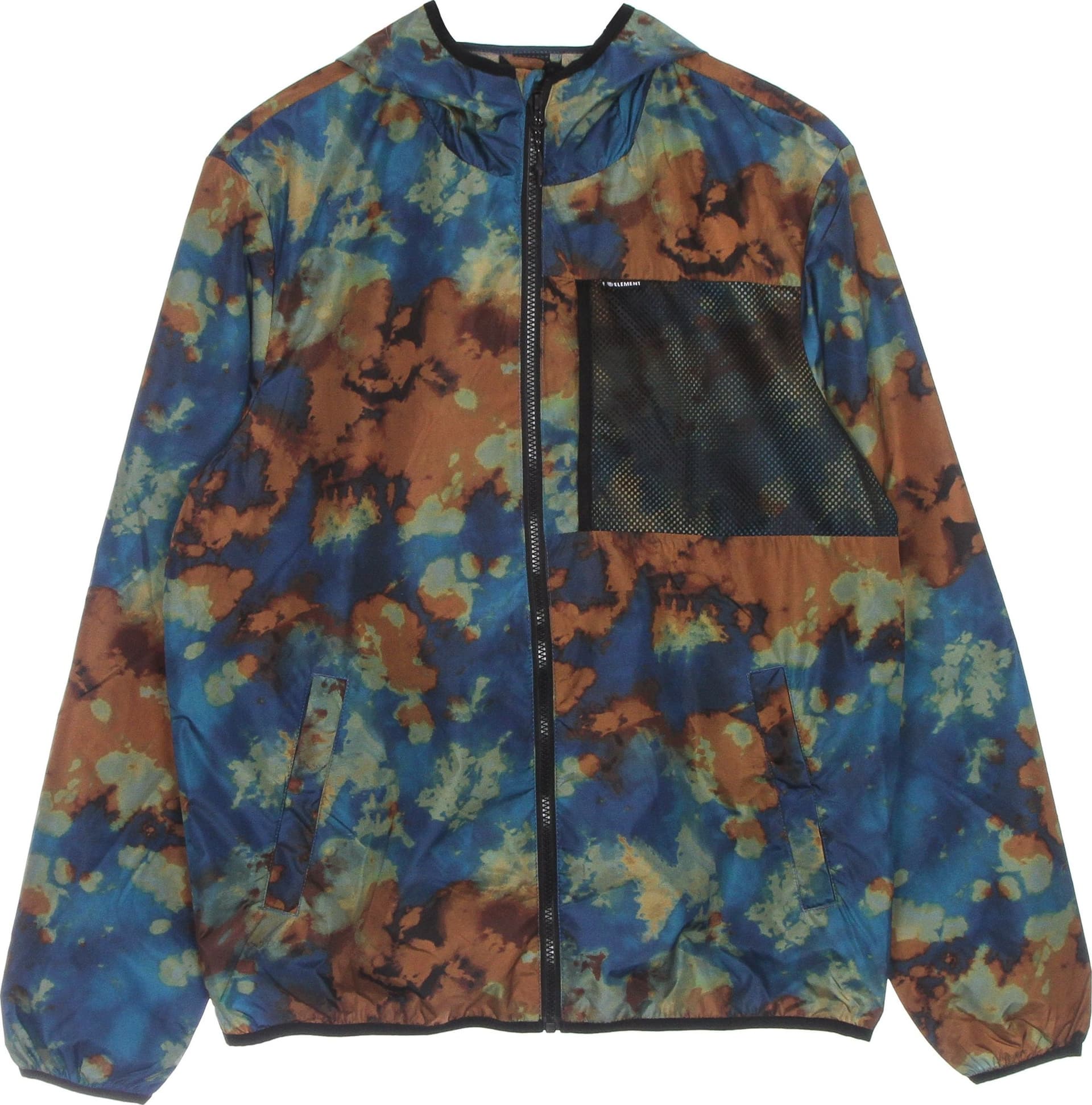 ELEMENT Giacca a Vento Uomo Alder Nano Jacket Dark Magma