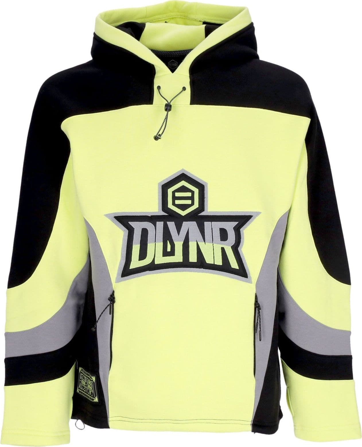 DOLLY NOIRE Felpa Cappuccio Uomo Goat Hockey Hoodie Plus Yellow – giacca