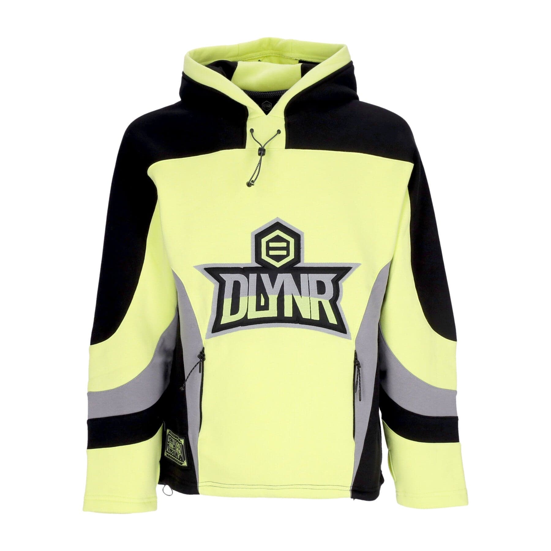 DOLLY NOIRE Felpa Cappuccio Uomo Goat Hockey Hoodie Plus Yellow - 3