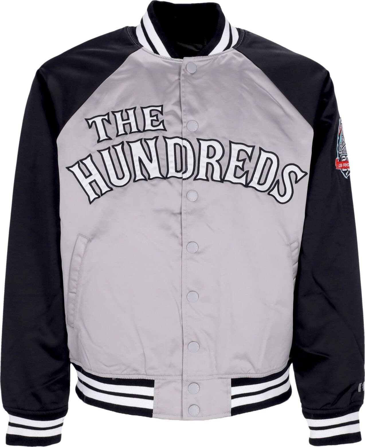 THE HUNDREDS Giubbotto Bomber Uomo Avalon Jacket Grey – XL – giacca