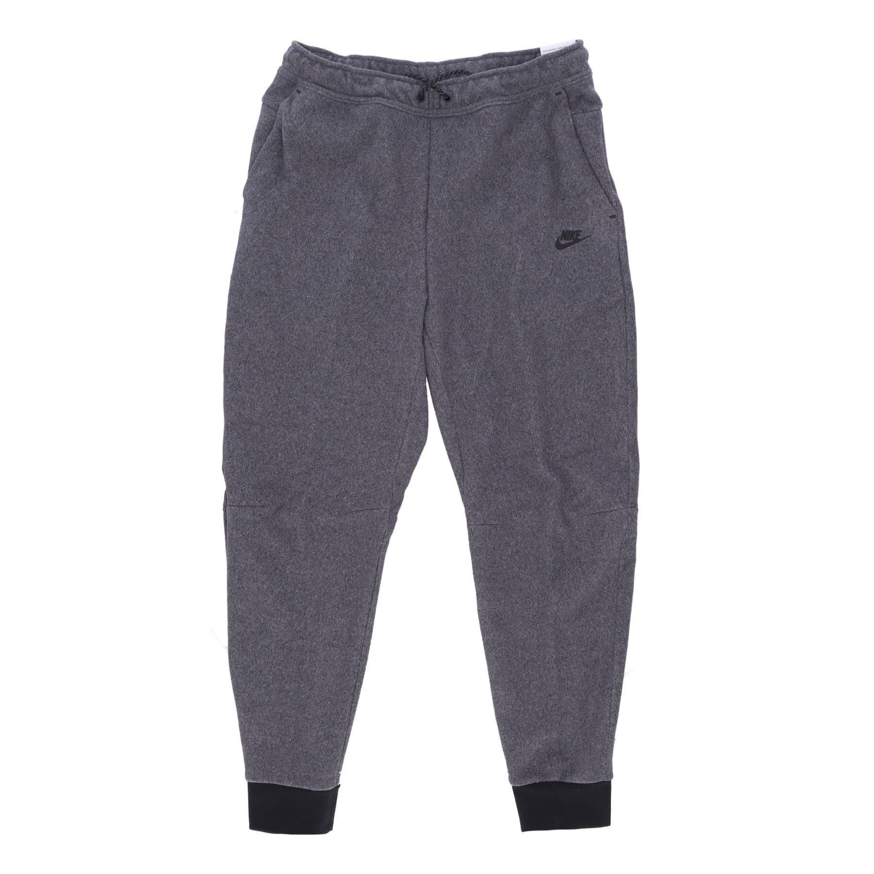 Nike Pantalone Tuta Felpato Uomo Sportswear Tech Fleece Winter Jogger Black/black - 4