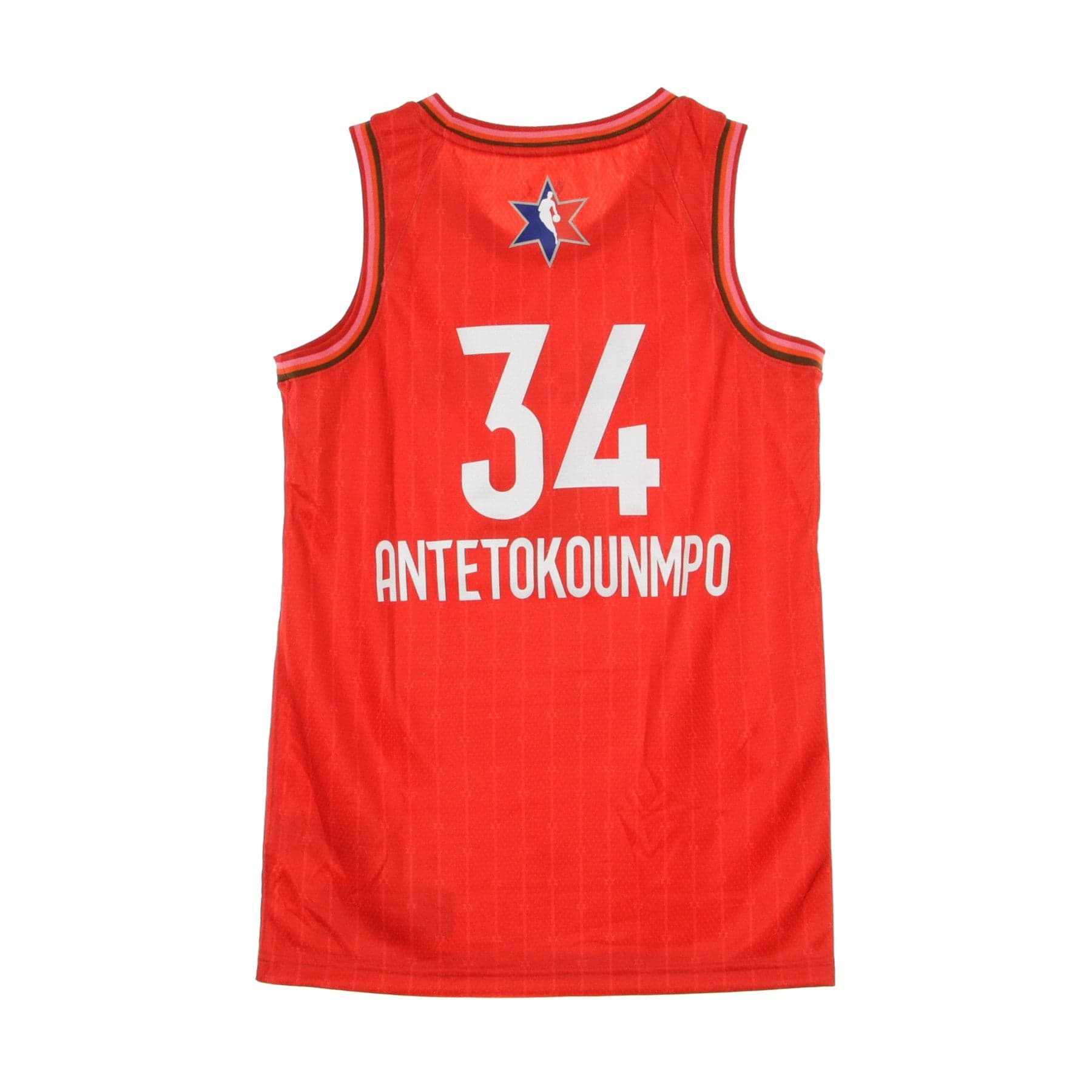 JORDAN NBA Canotta Basket Uomo Nba Swingman Jersey No 34 Giannis Antetokounmpo University Red - 6