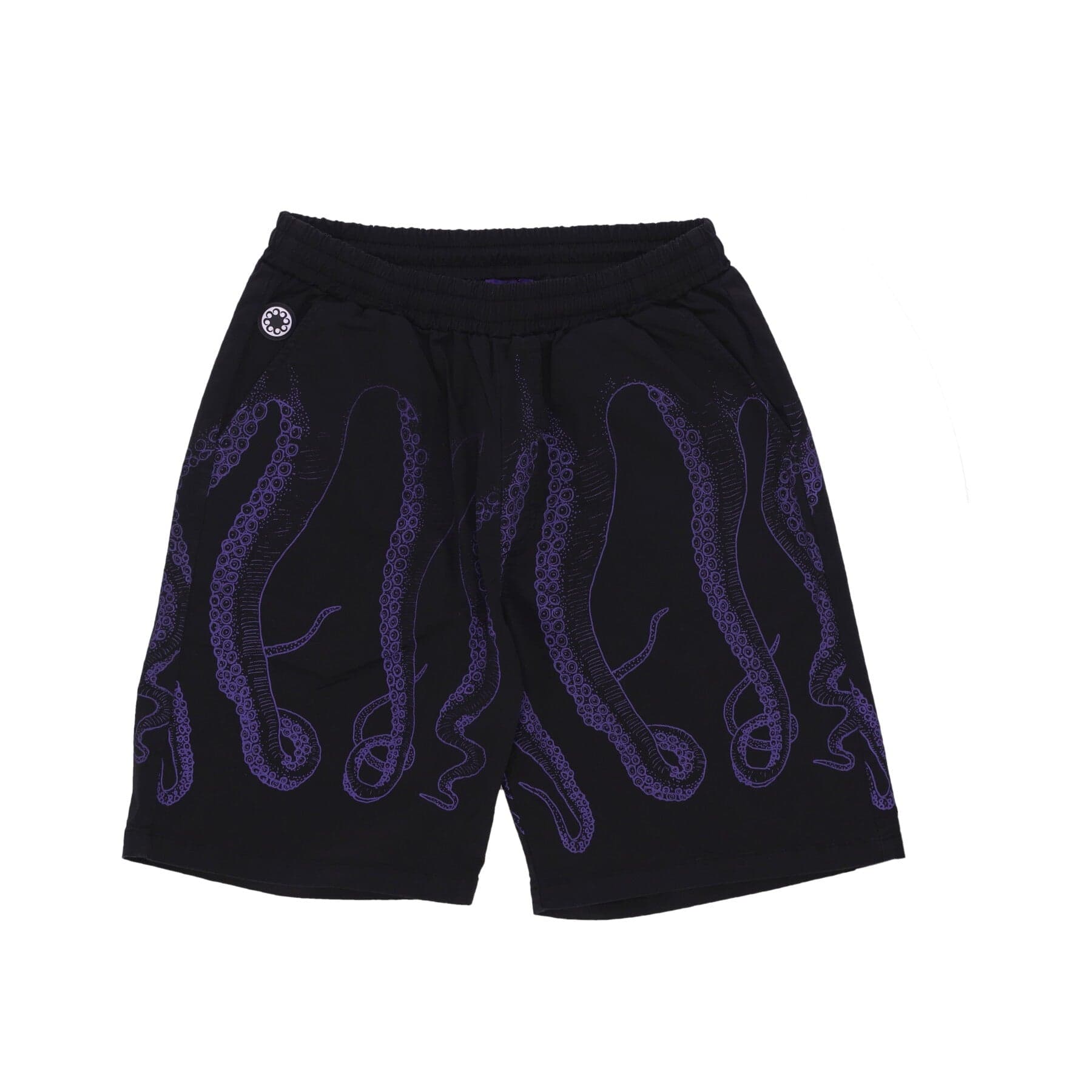 OCTOPUS Pantalone Corto Uomo Outline Jogger Short Black/purple - 3
