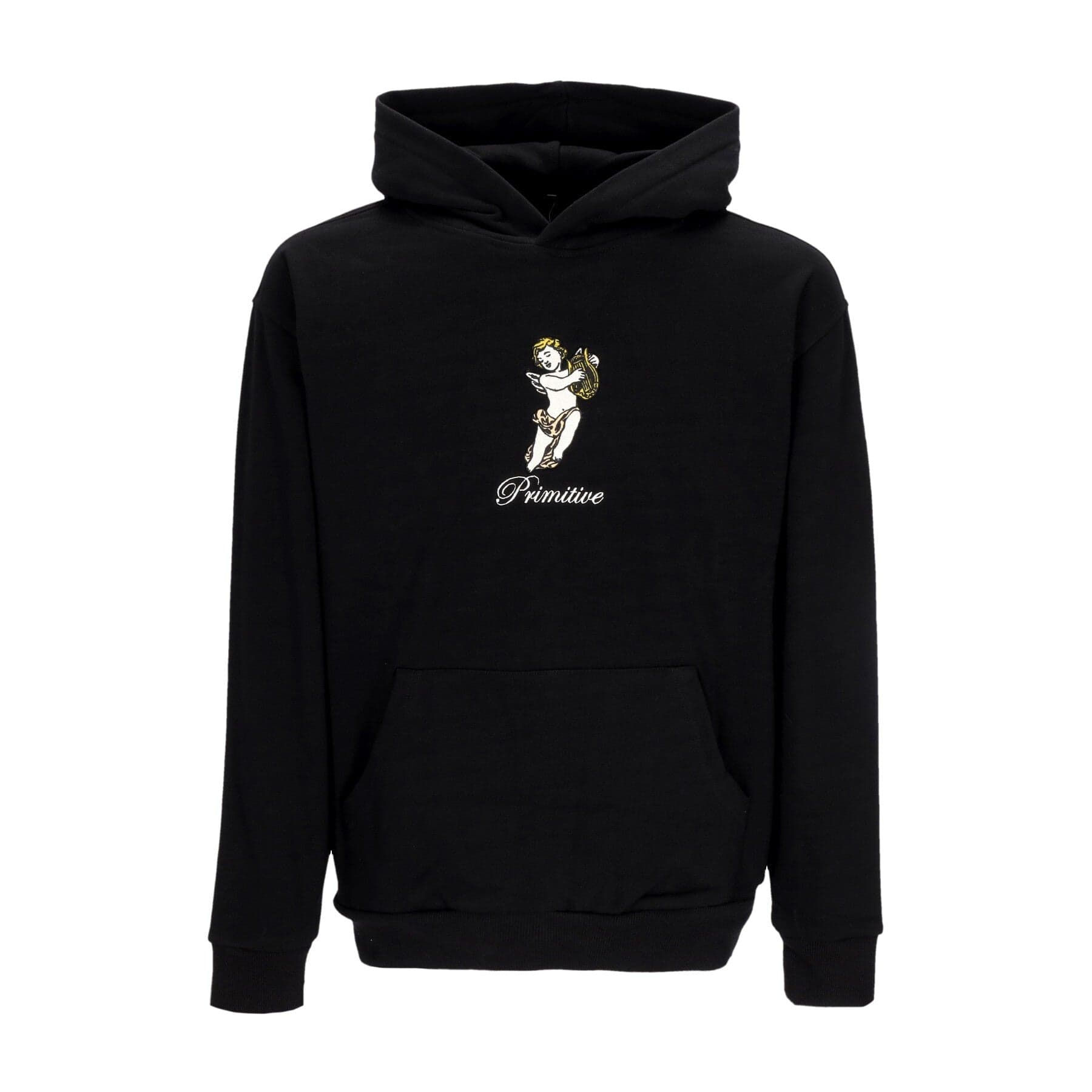 PRIMITIVE Felpa Cappuccio Uomo Gates Heavyweight Hood Black – XL – giacca
