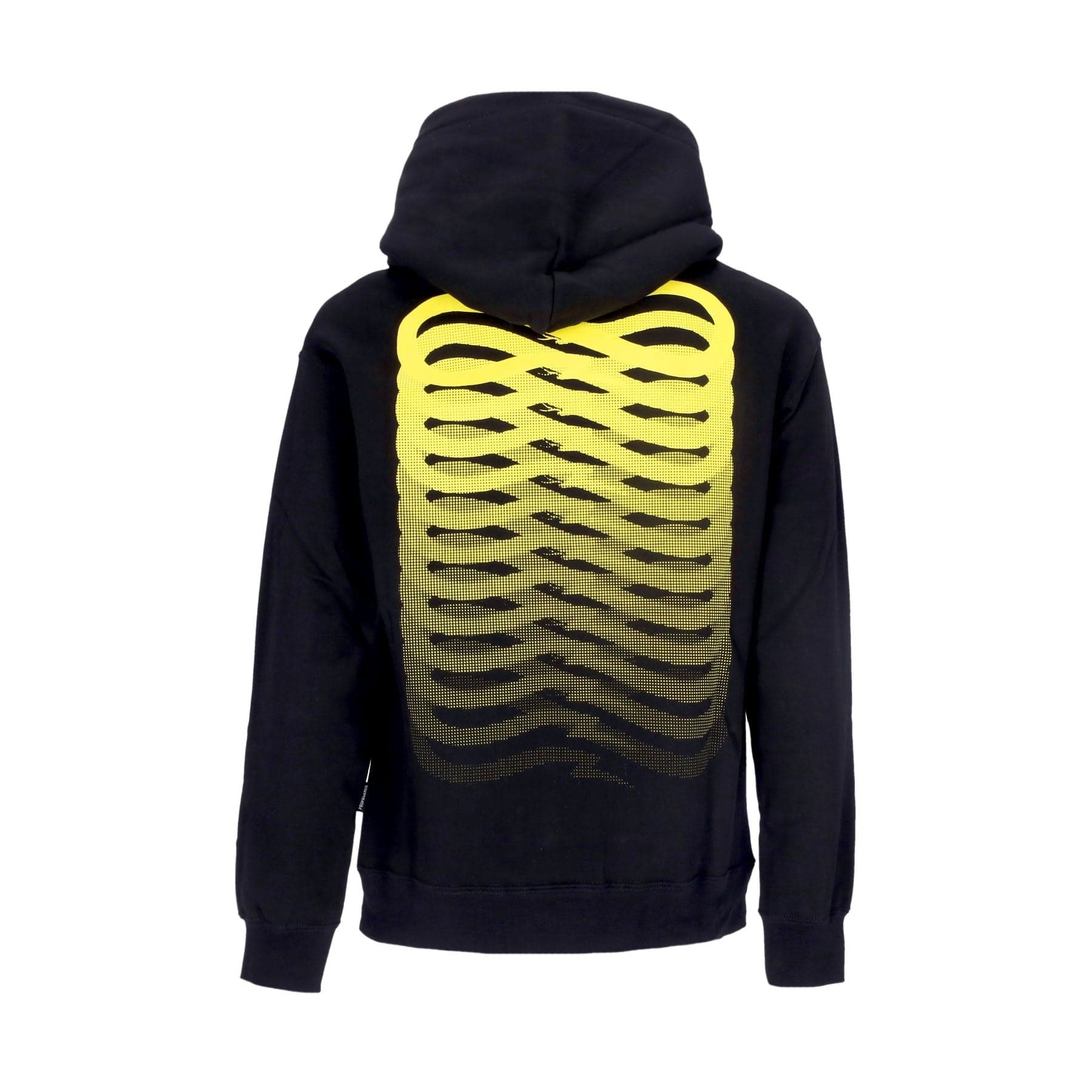 PROPAGANDA Felpa Cappuccio Uomo Ribs Hoodie Black - 3
