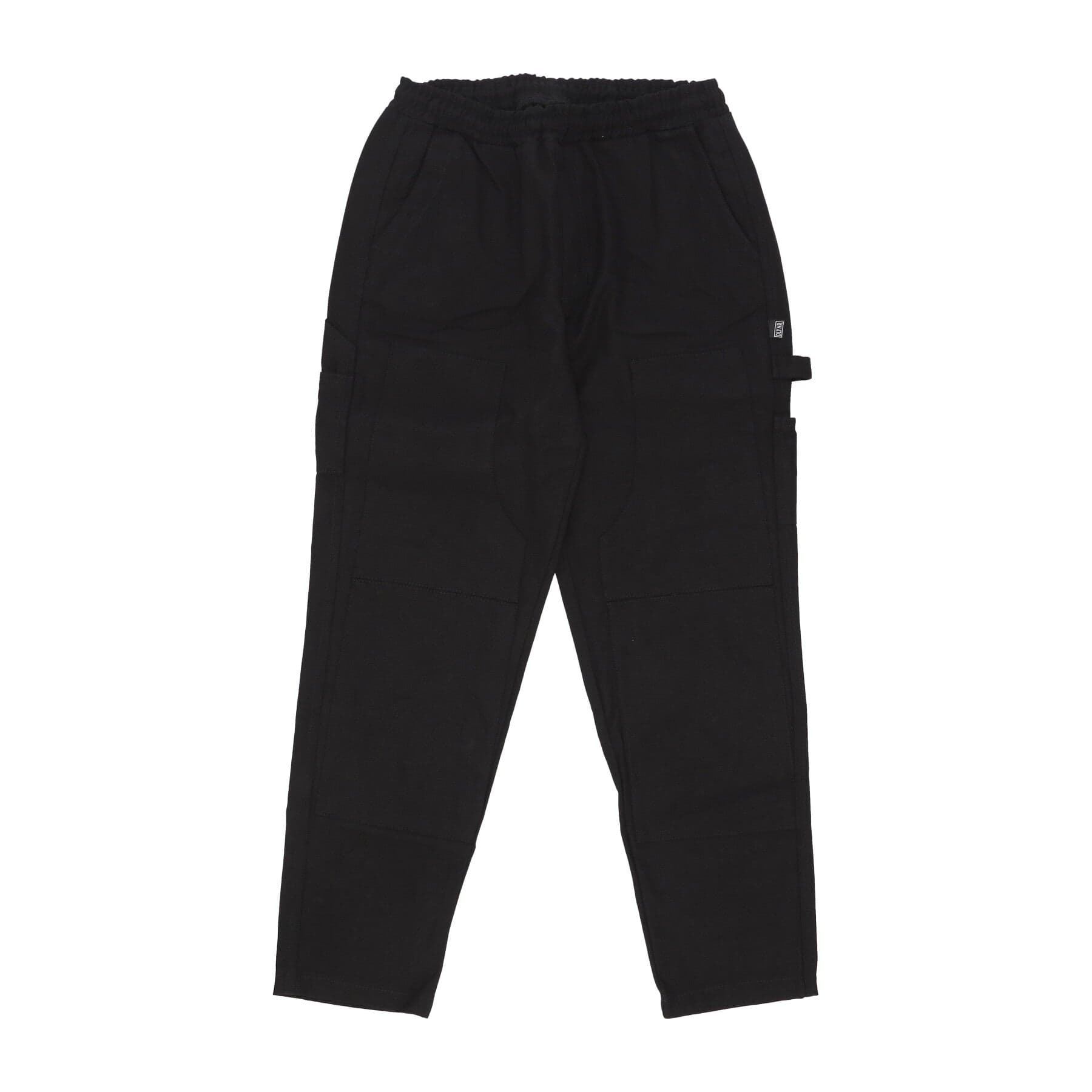 DOLLY NOIRE Pantalone Lungo Uomo Canvas Carpenter Pants Black - 3