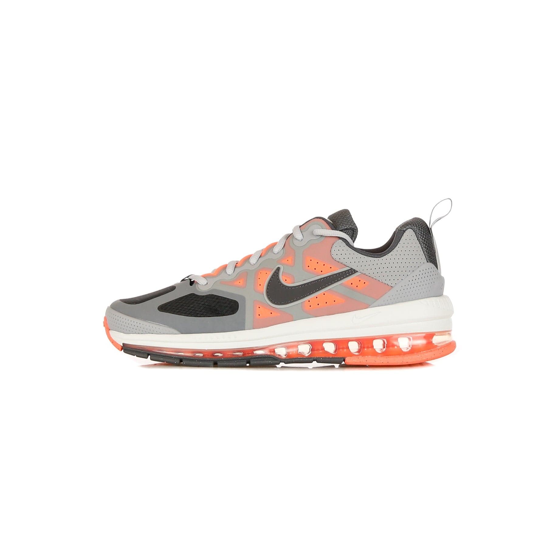Nike Scarpa Bassa Uomo Air Max Genome Lt Smoke Grey/iron Grey/bright Mango - 13