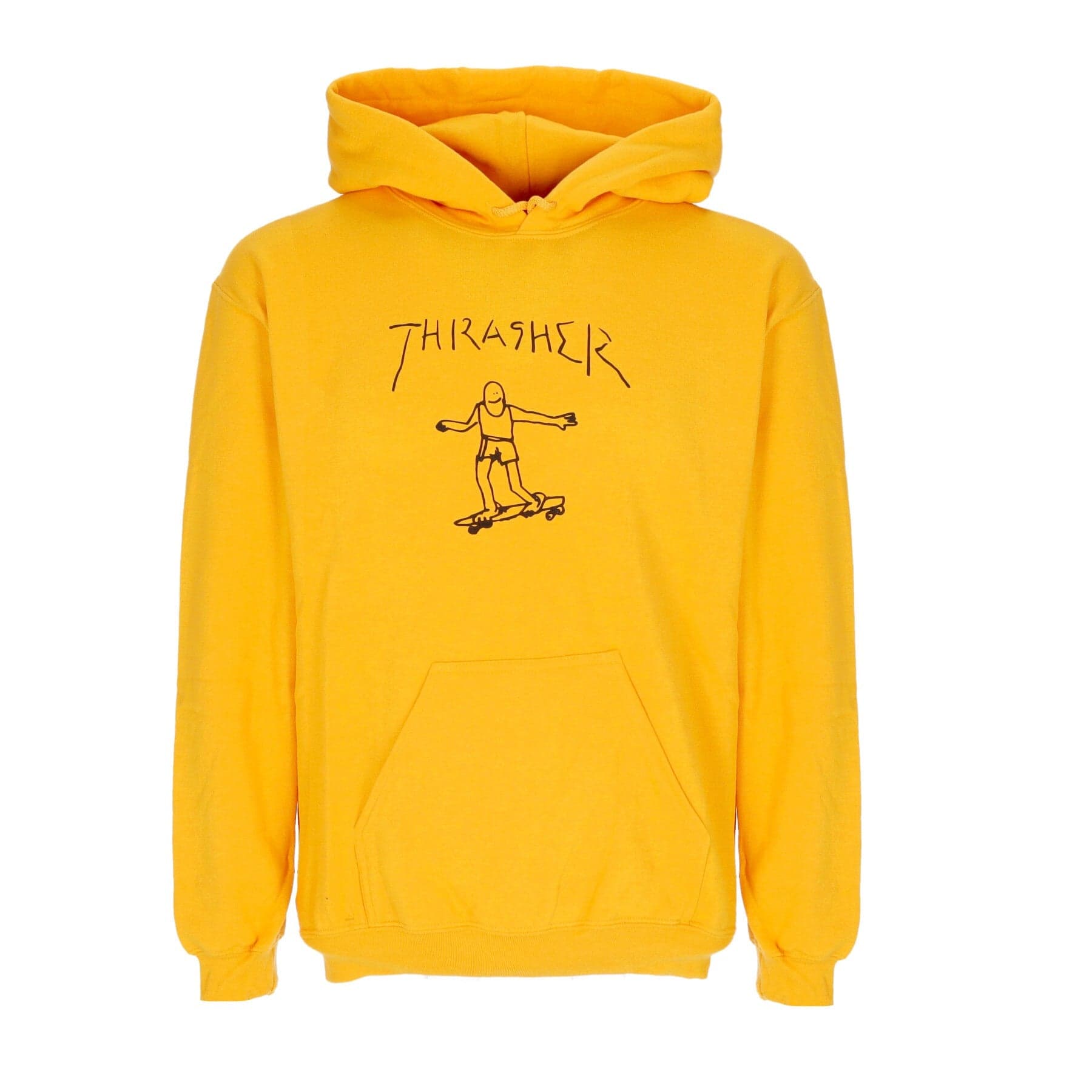 THRASHER Felpa Cappuccio Uomo Gonz Hoodie Gold - 3
