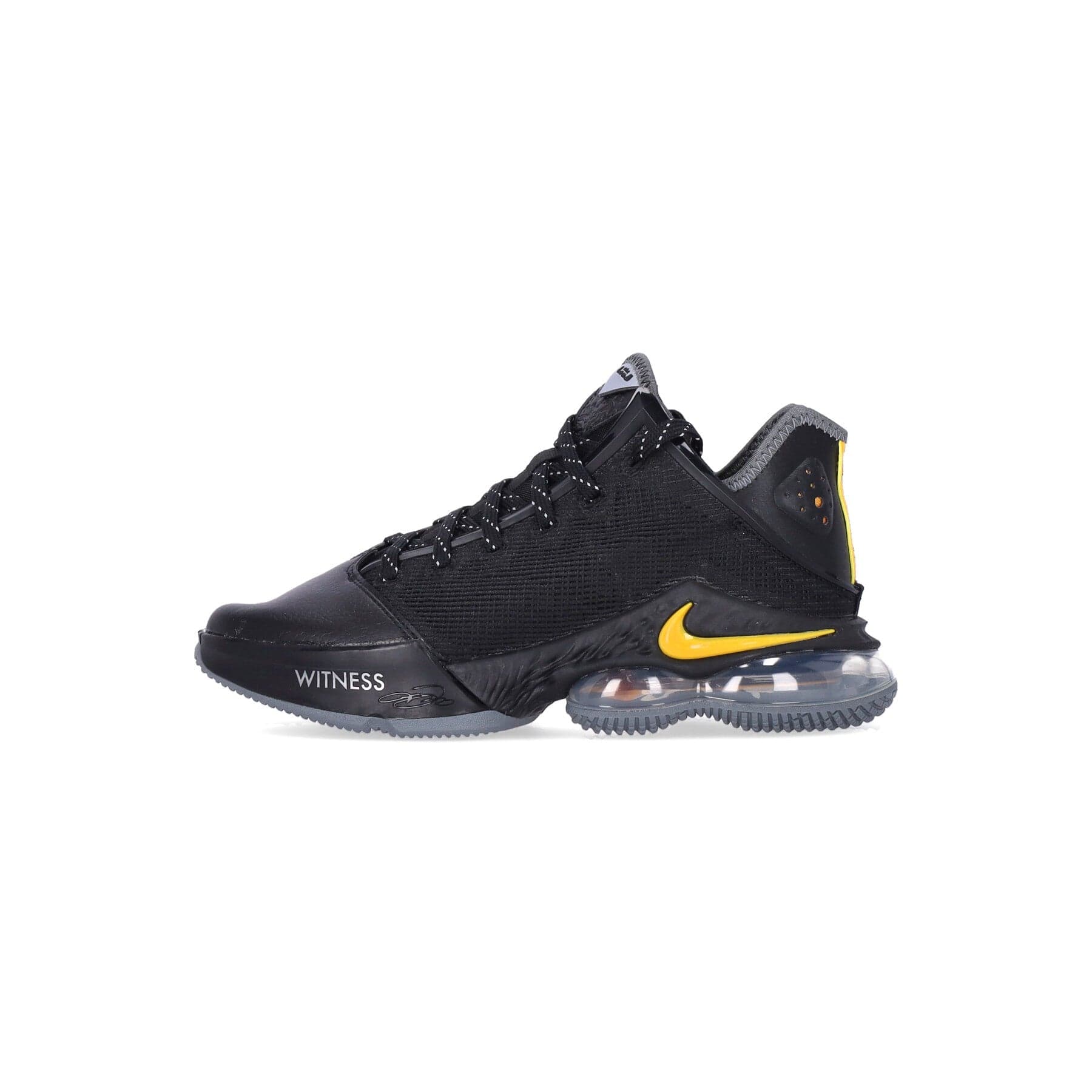 NIKE NBA Scarpa Basket Uomo Lebron Xix Low Black/university Gold/smoke Grey - 11