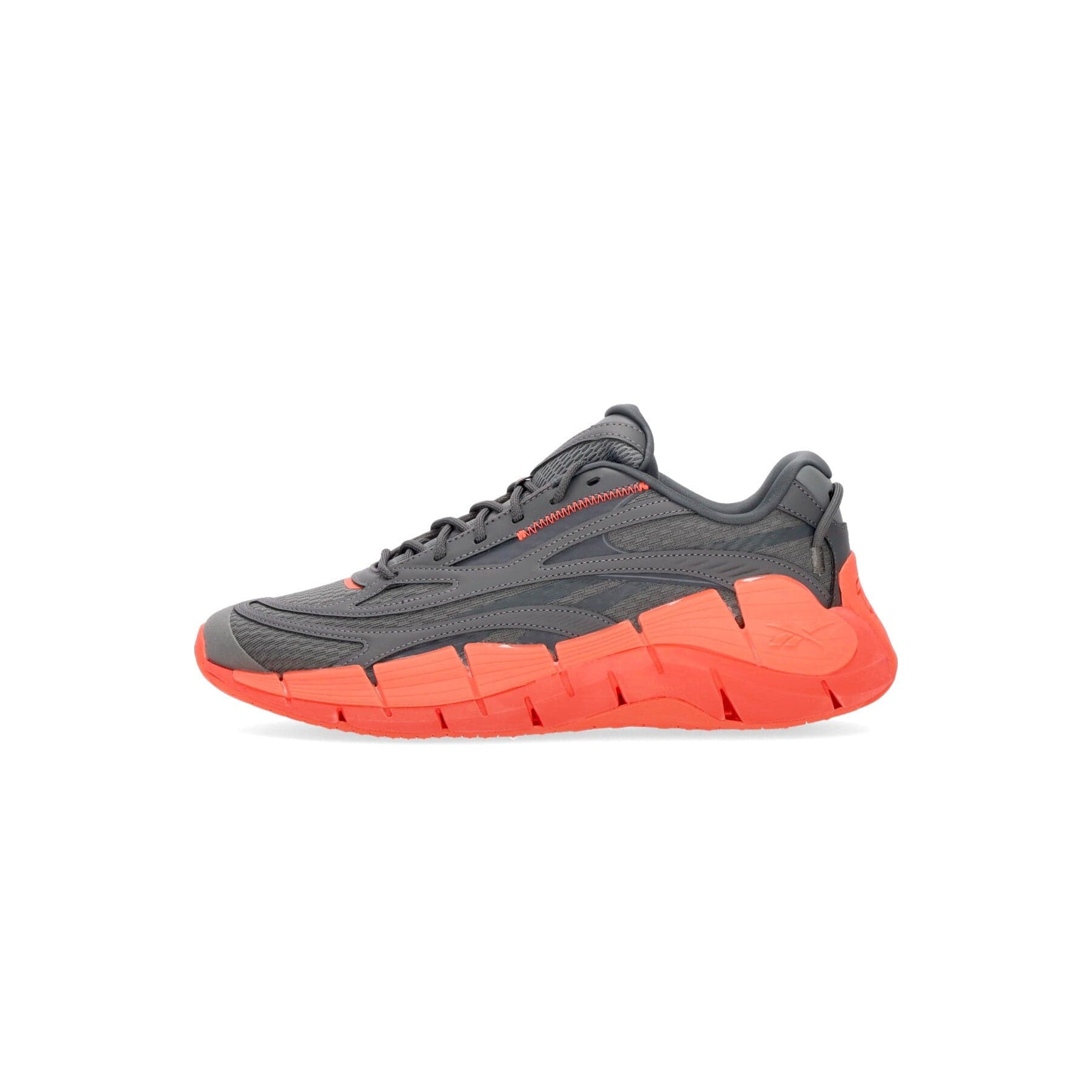 REEBOK Scarpa Bassa Uomo Zig Kinetica 2.5 Pure Grey 6/pure Grey 7/orange Flare - 11