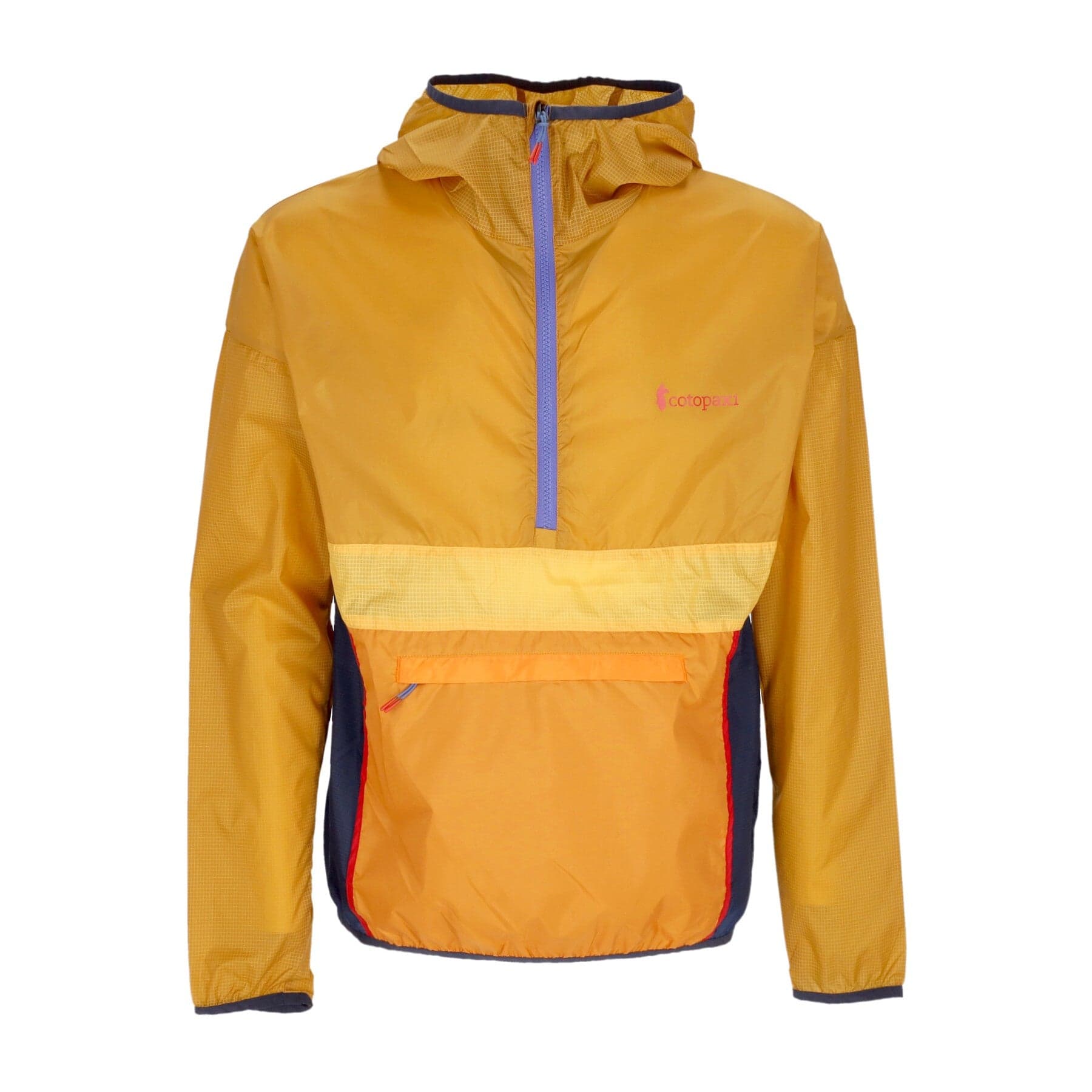 COTOPAXI Giacca a Vento Infilabile Uomo Teca Half-zip Windbreaker Desert Crossing – giallo