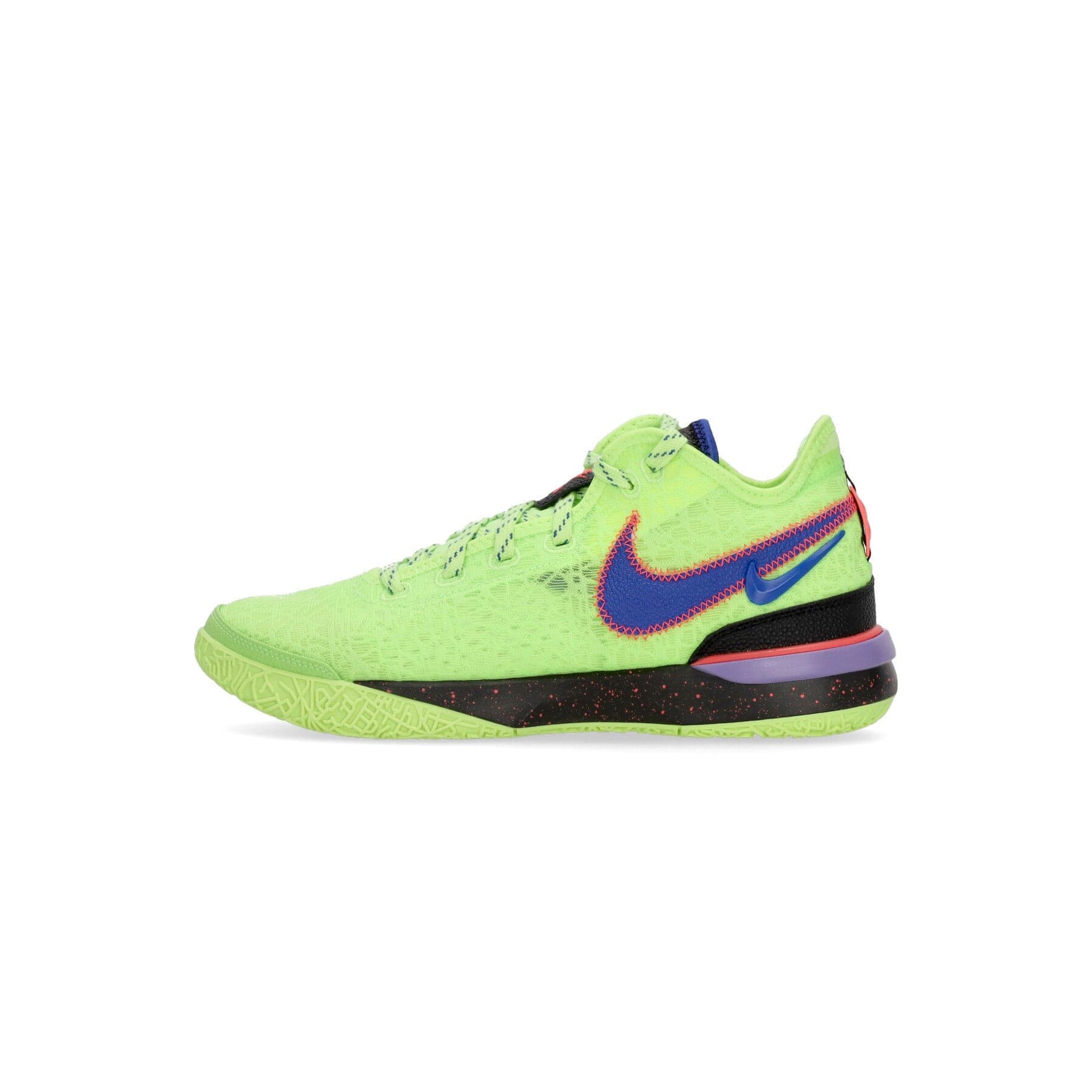 NIKE NBA Scarpa Basket Uomo Zoom Lebron Nxxt Gen Ghost Green/racer Blue/space Purple - 8