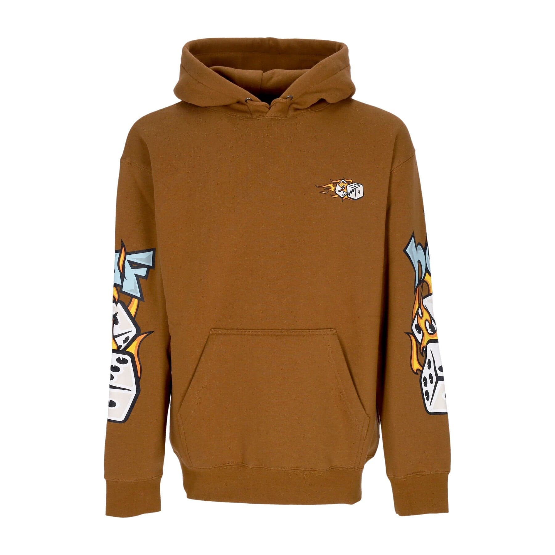 HUF Felpa Cappuccio Uomo Dicey Po Hoodie Rubber - 3