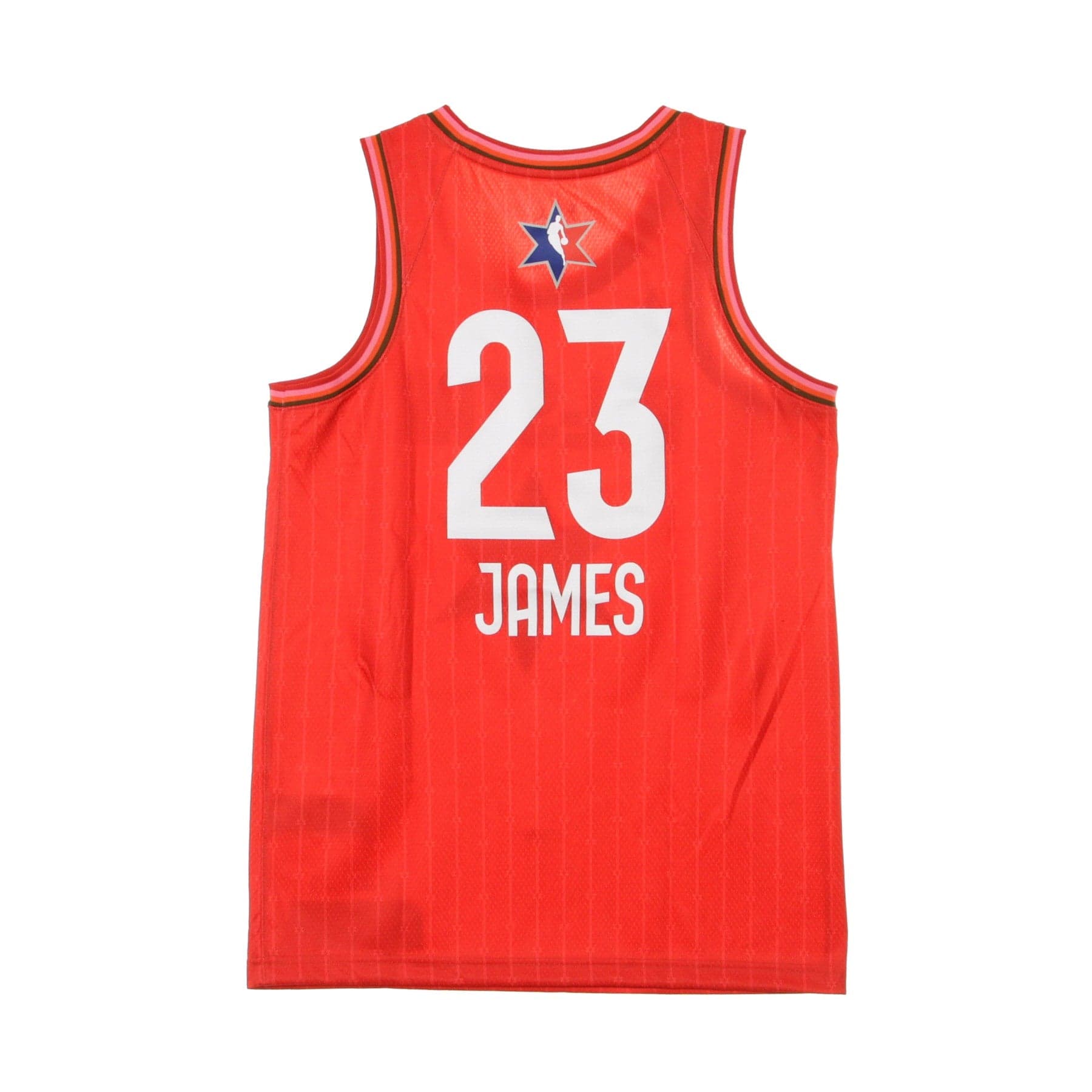 JORDAN NBA Canotta Basket Uomo Nba Swingman Jersey No 23 Lebron James University Red – nero
