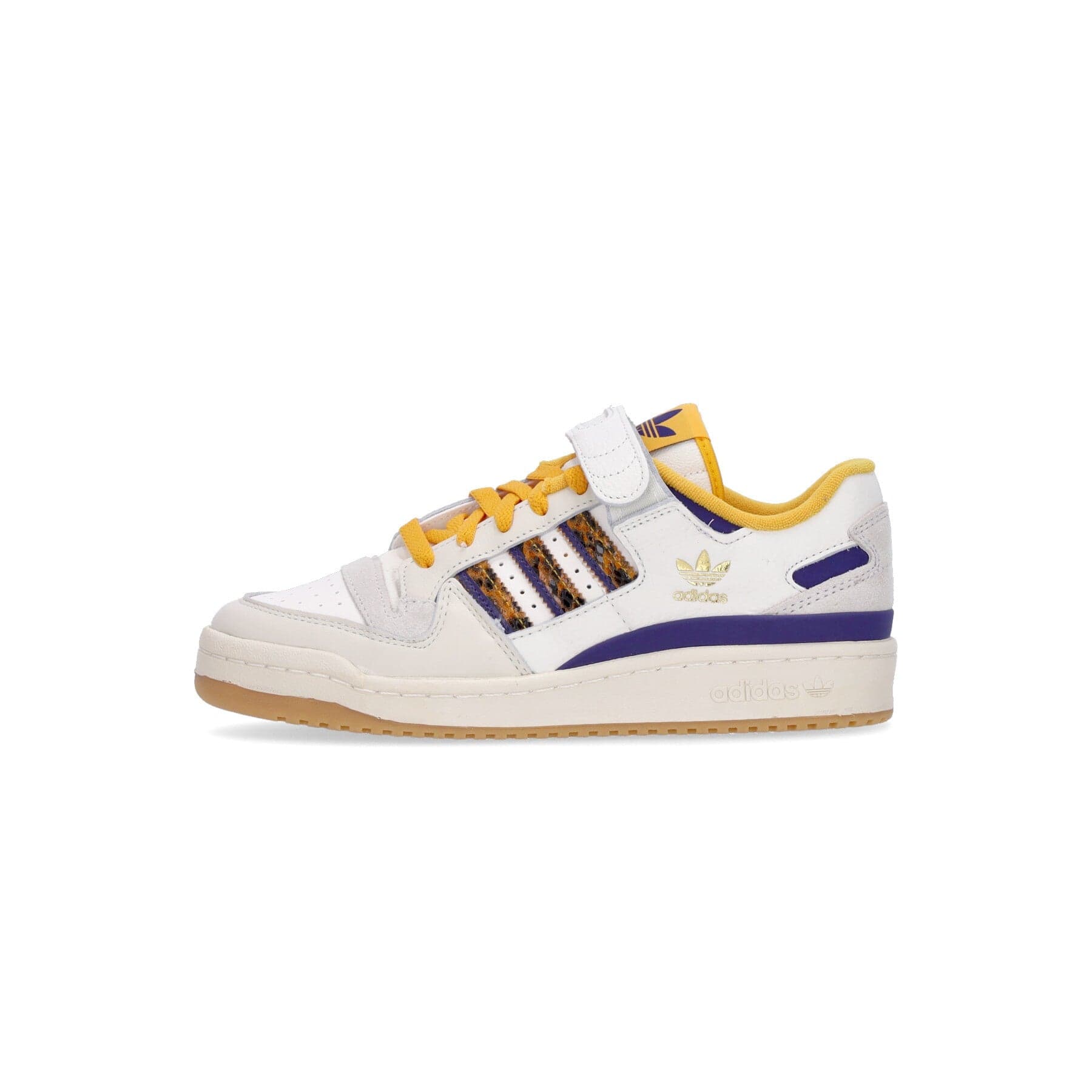 Adidas Scarpa Bassa Uomo Forum 84 Low Off White/gold/cloud White - 11