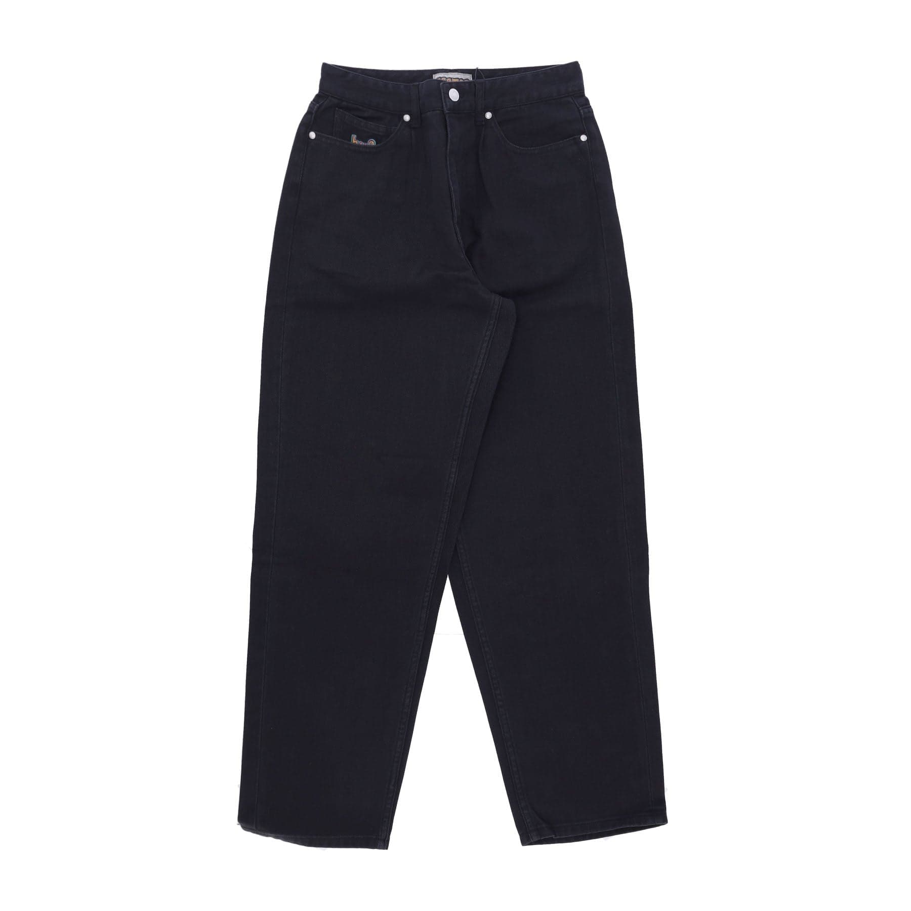 HUF Jeans Uomo Cromer Signature Pant Washed Black - 3