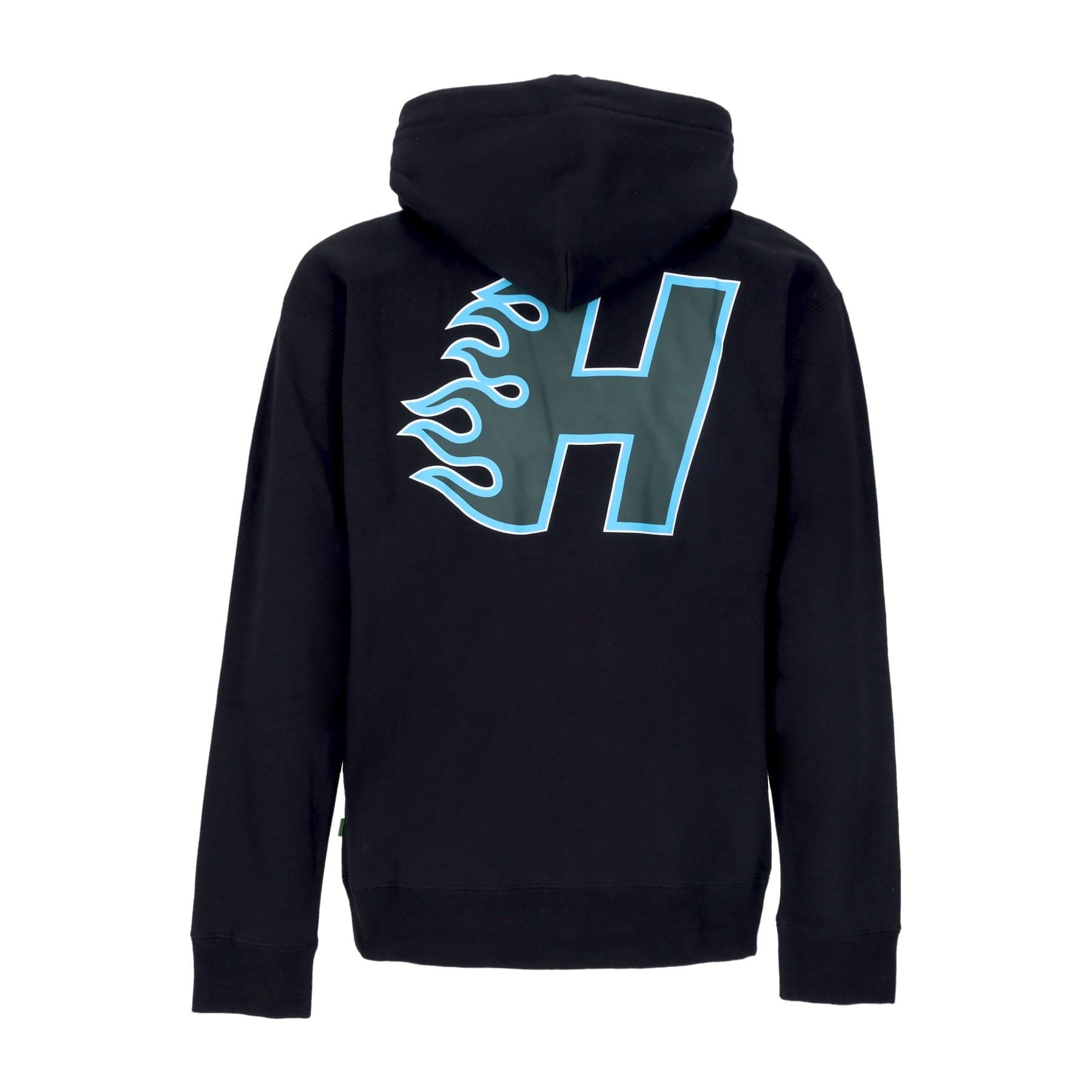 HUF Felpa Cappuccio Zip Uomo Enforcer Full Zip Hoodie Black - 3