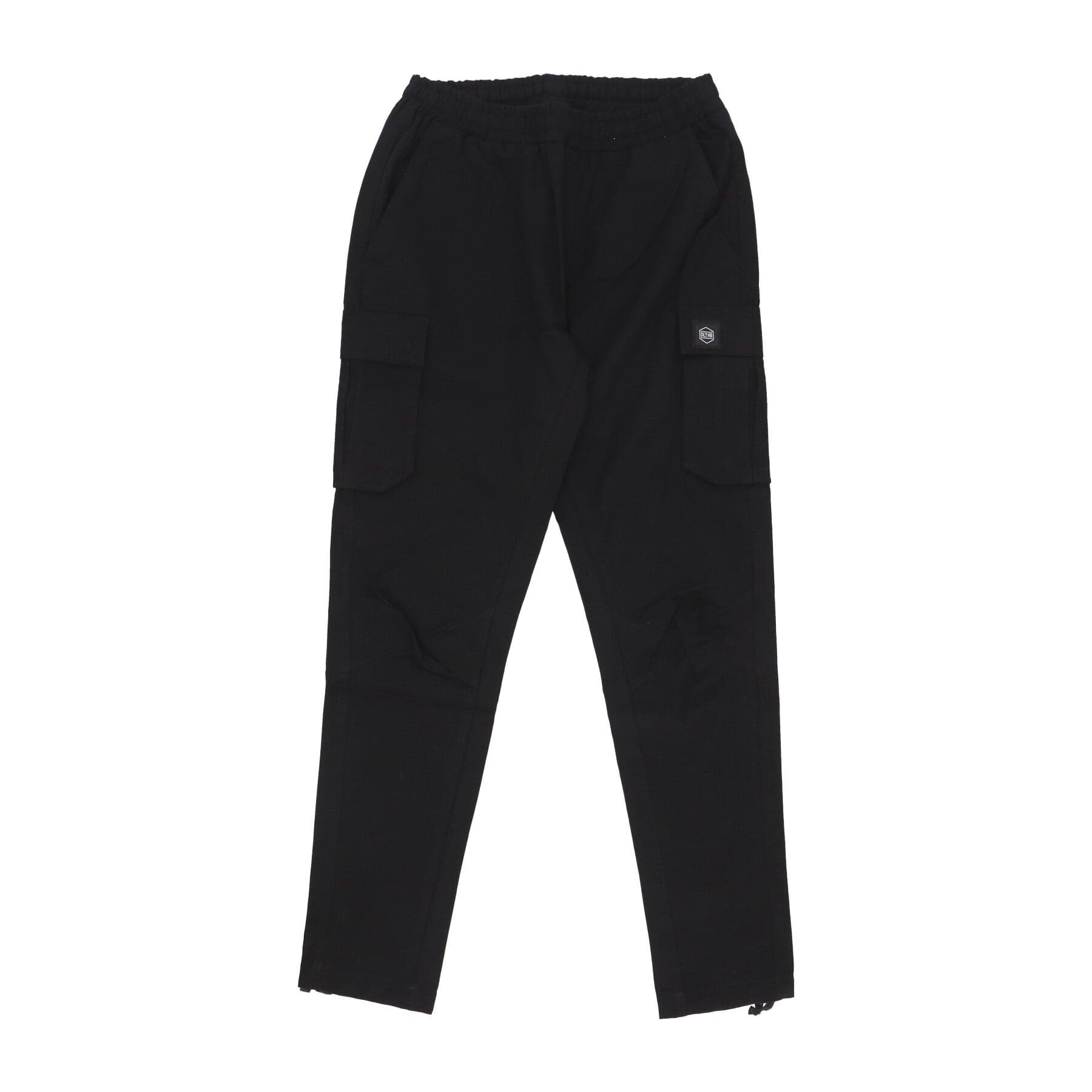 DOLLY NOIRE Pantalone Lungo Uomo Cotton Ripstop Laced Easy Cargo Black - 3