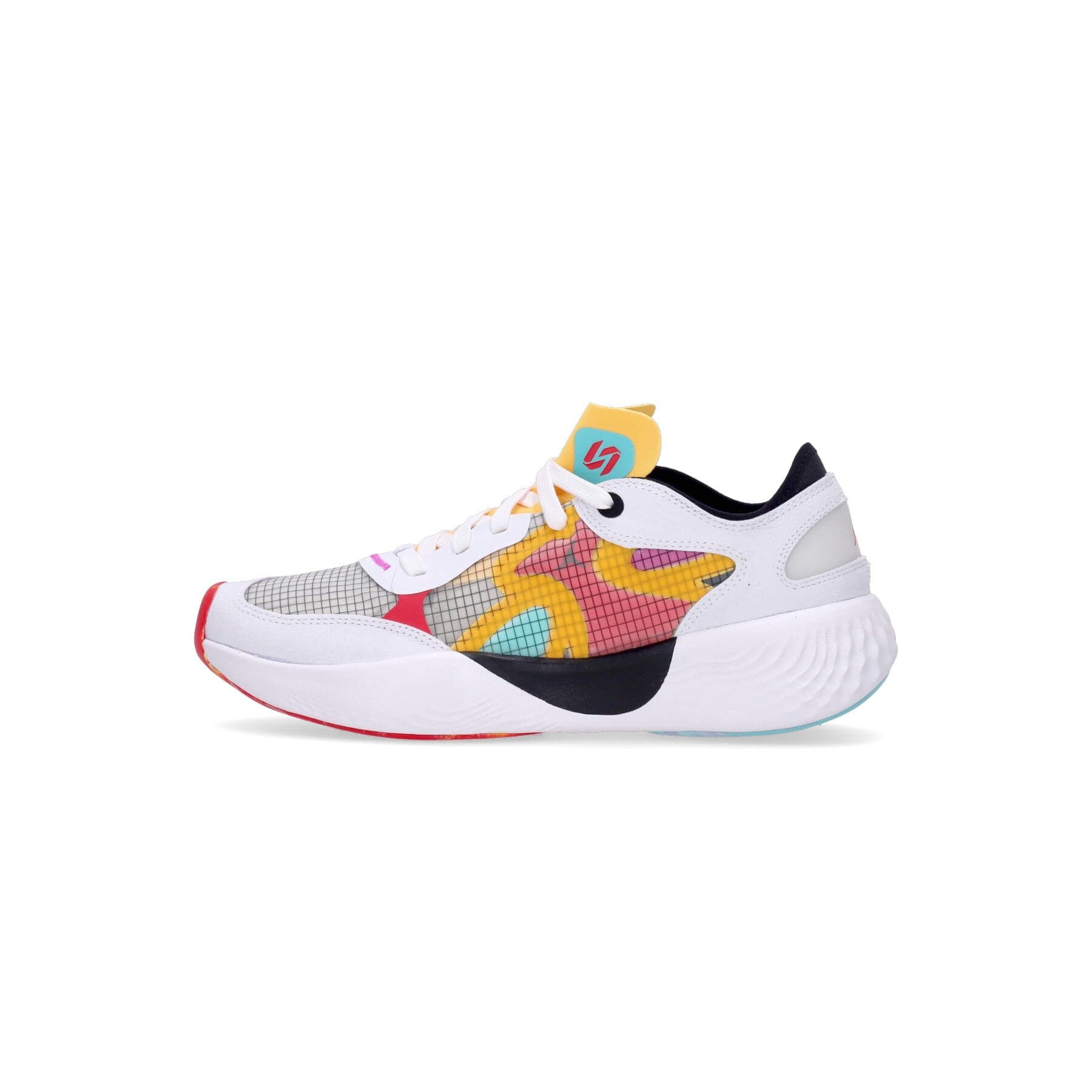 JORDAN Scarpa Bassa Uomo Jordan Delta 3 Nitro Low White/siren Red/black/dynamic Turquoise – 44,5 – rosa