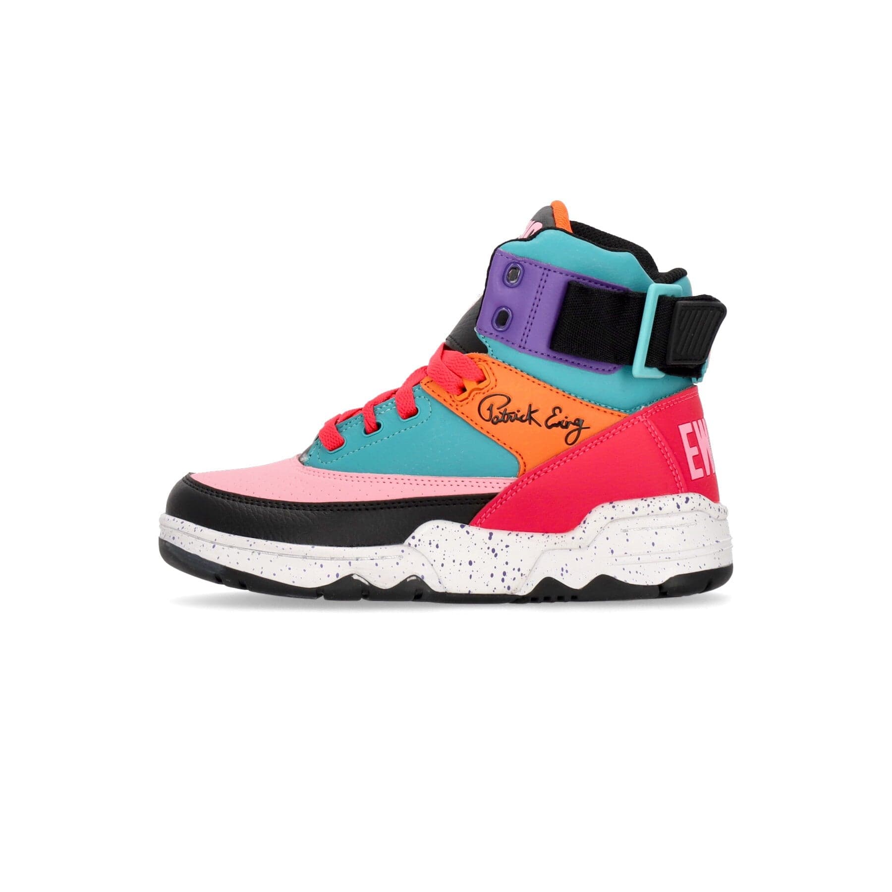 EWING ATHLETICS Scarpa Basket Donna Ewing 33 Hi W Black/white/baltic - 8